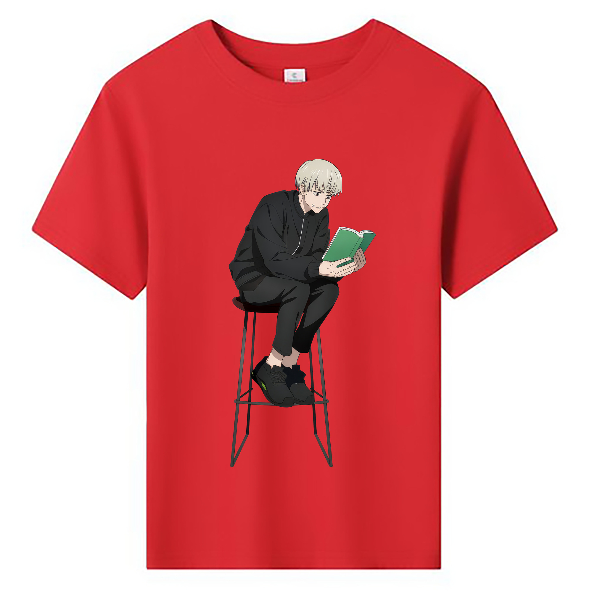 （画像用） 呪術廻戦 Jujutsu Kaisen 綿100％キッズTシャツ（フロントプリント）