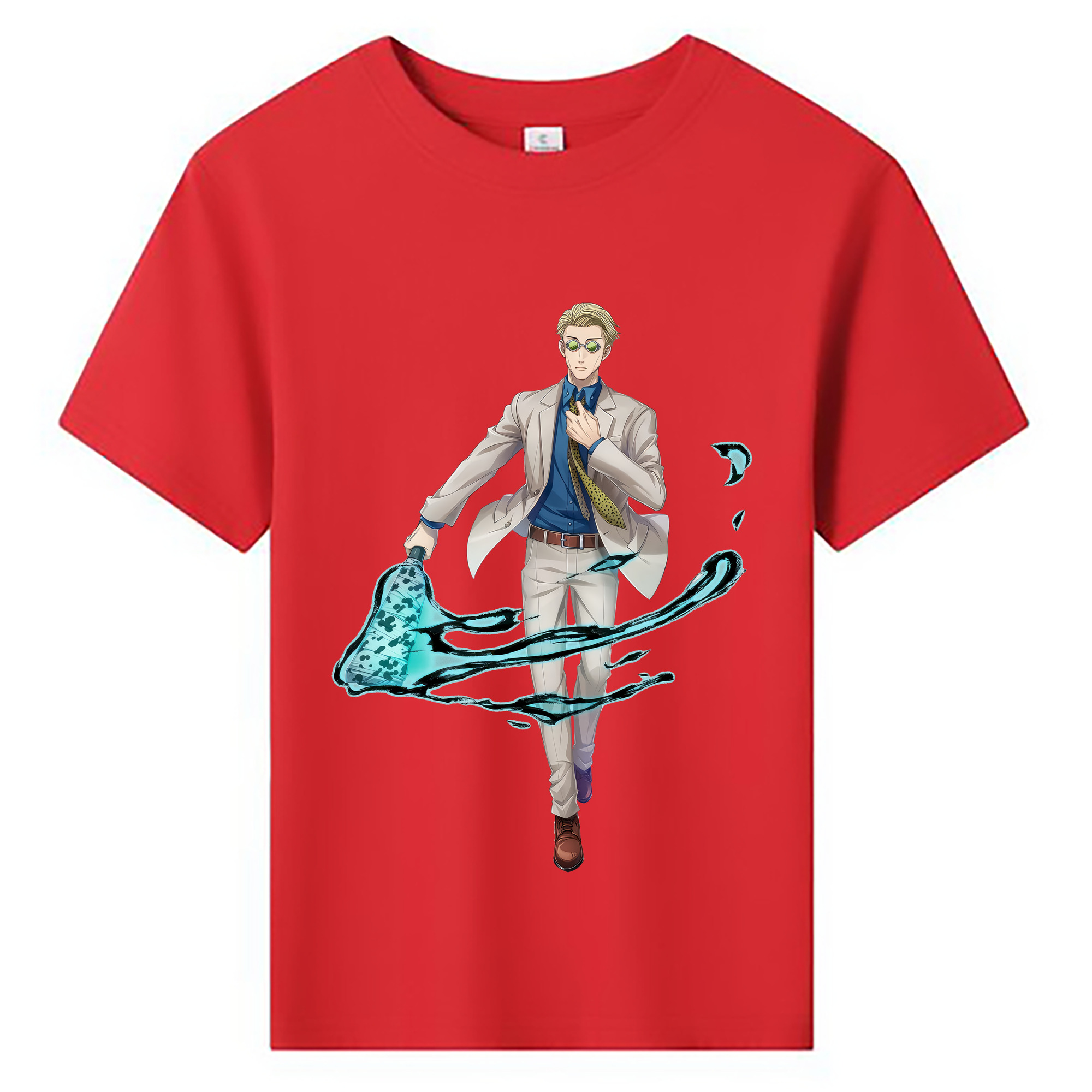 （画像用） 呪術廻戦 Jujutsu Kaisen 綿100％キッズTシャツ（フロントプリント）