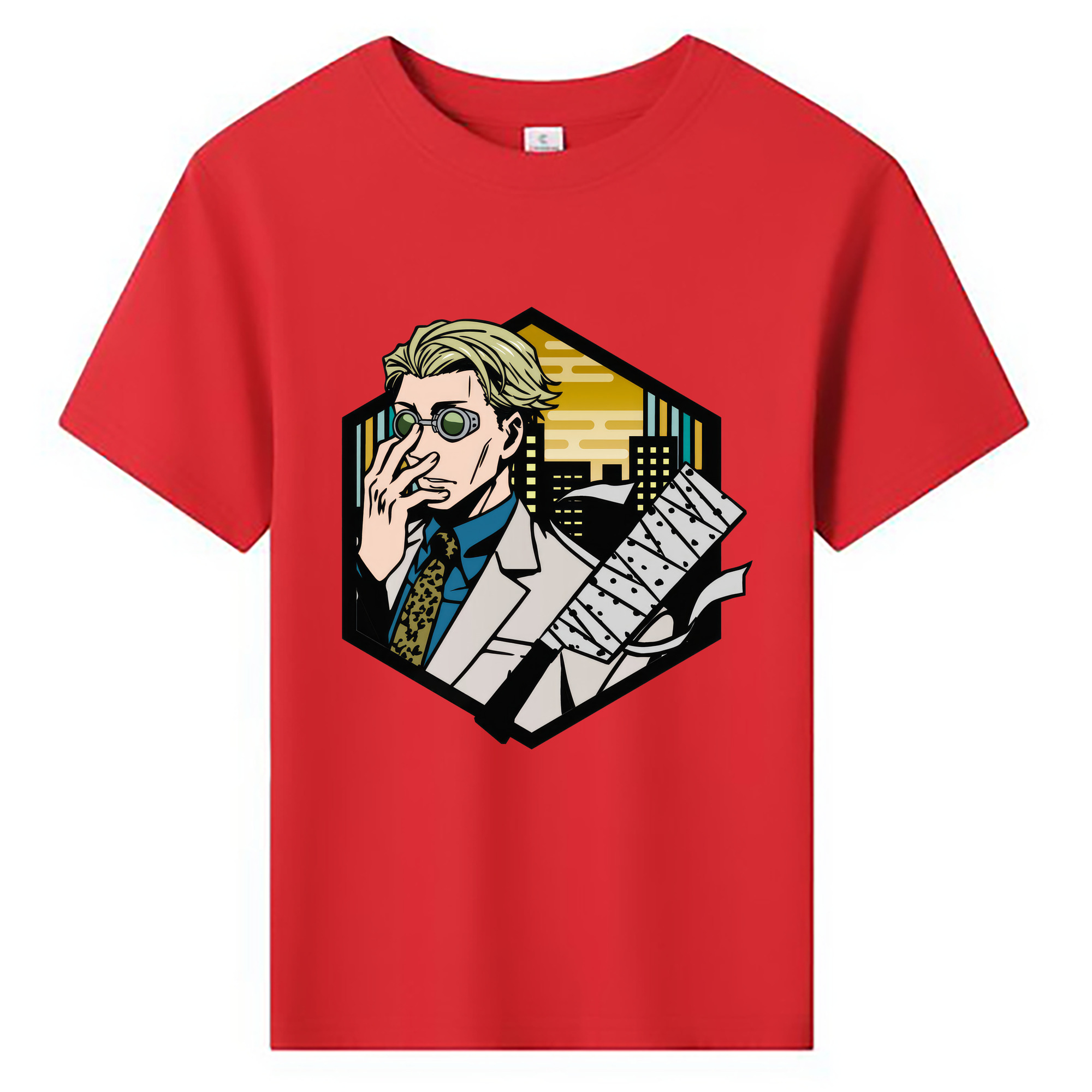 （画像用） 呪術廻戦 Jujutsu Kaisen 綿100％キッズTシャツ（フロントプリント）