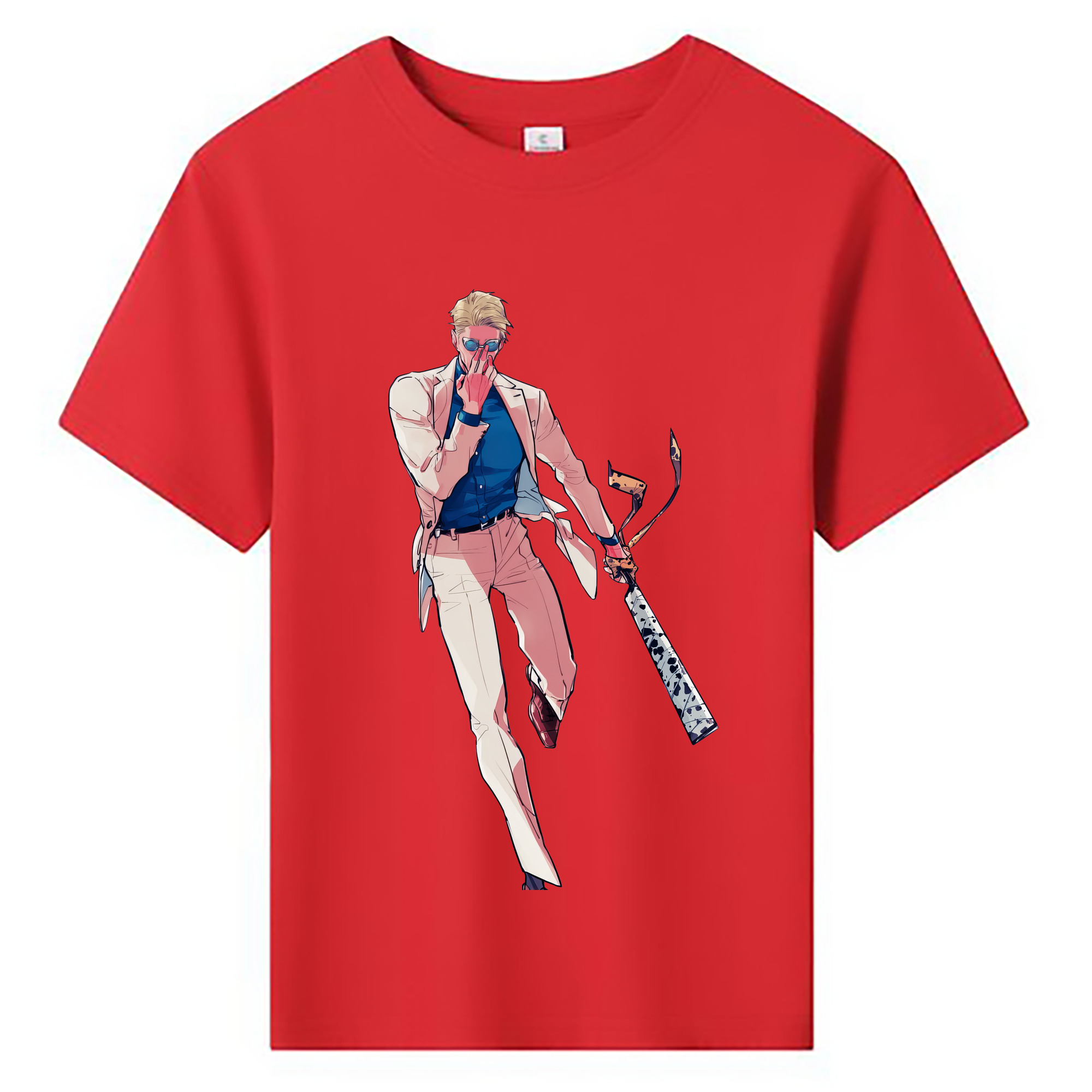 （画像用） 呪術廻戦 Jujutsu Kaisen 綿100％キッズTシャツ（フロントプリント）
