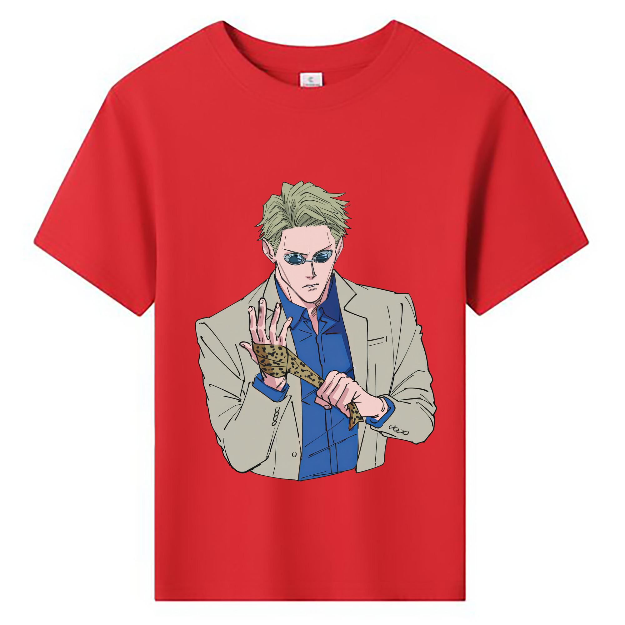 （画像用） 呪術廻戦 Jujutsu Kaisen 綿100％キッズTシャツ（フロントプリント）