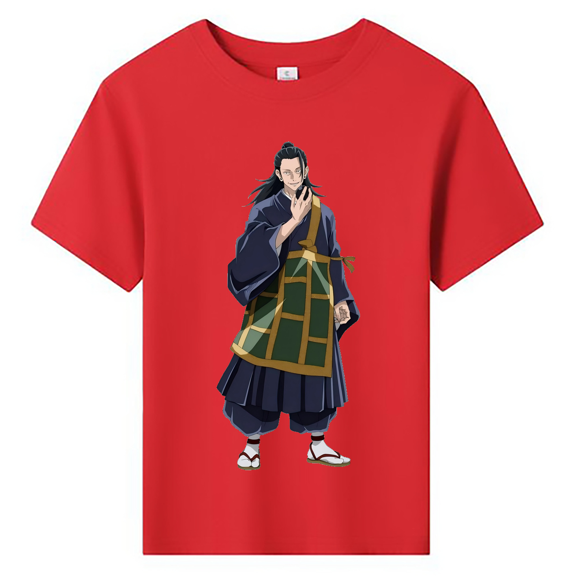 （画像用） 呪術廻戦 Jujutsu Kaisen 綿100％キッズTシャツ（フロントプリント）
