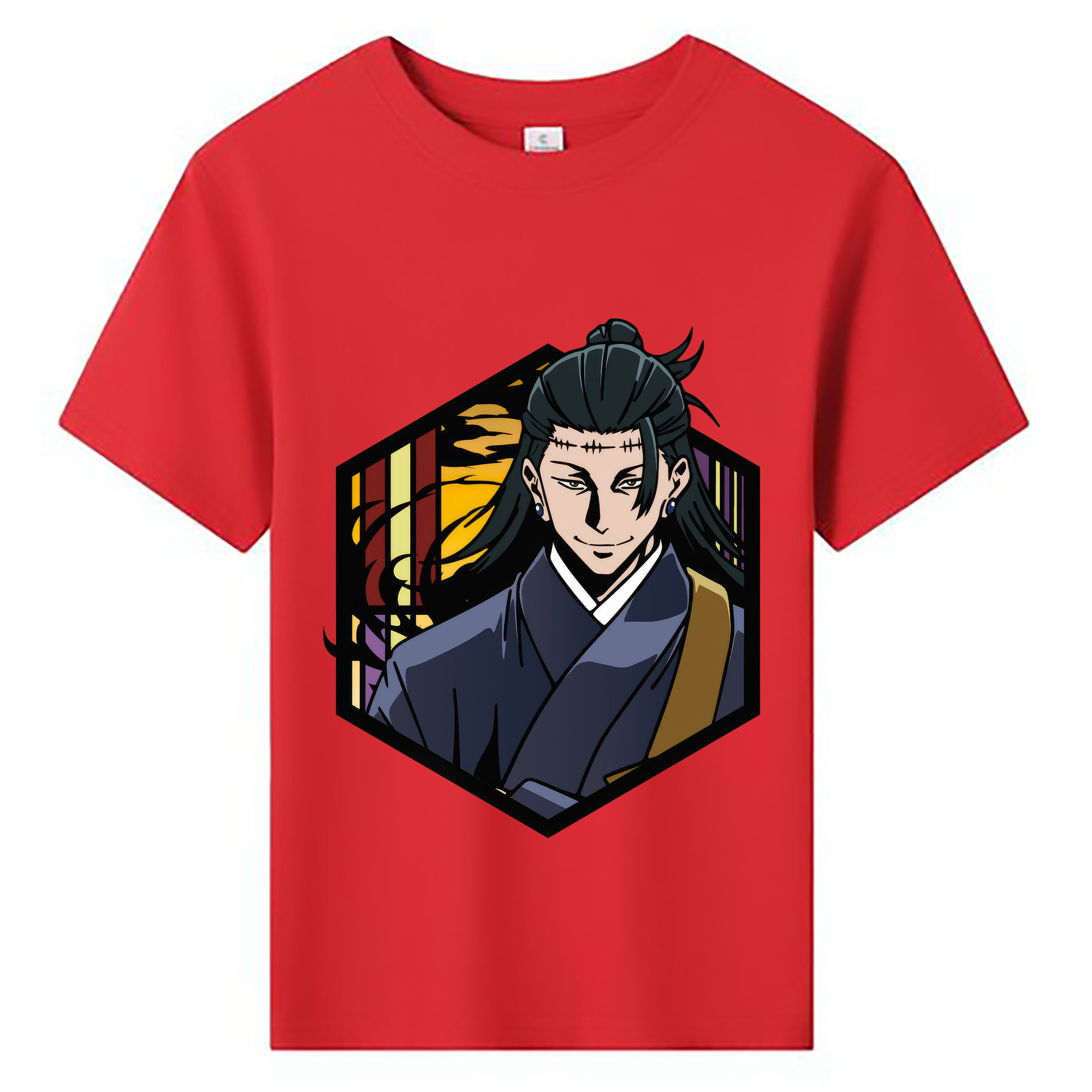 （画像用） 呪術廻戦 Jujutsu Kaisen 綿100％キッズTシャツ（フロントプリント）