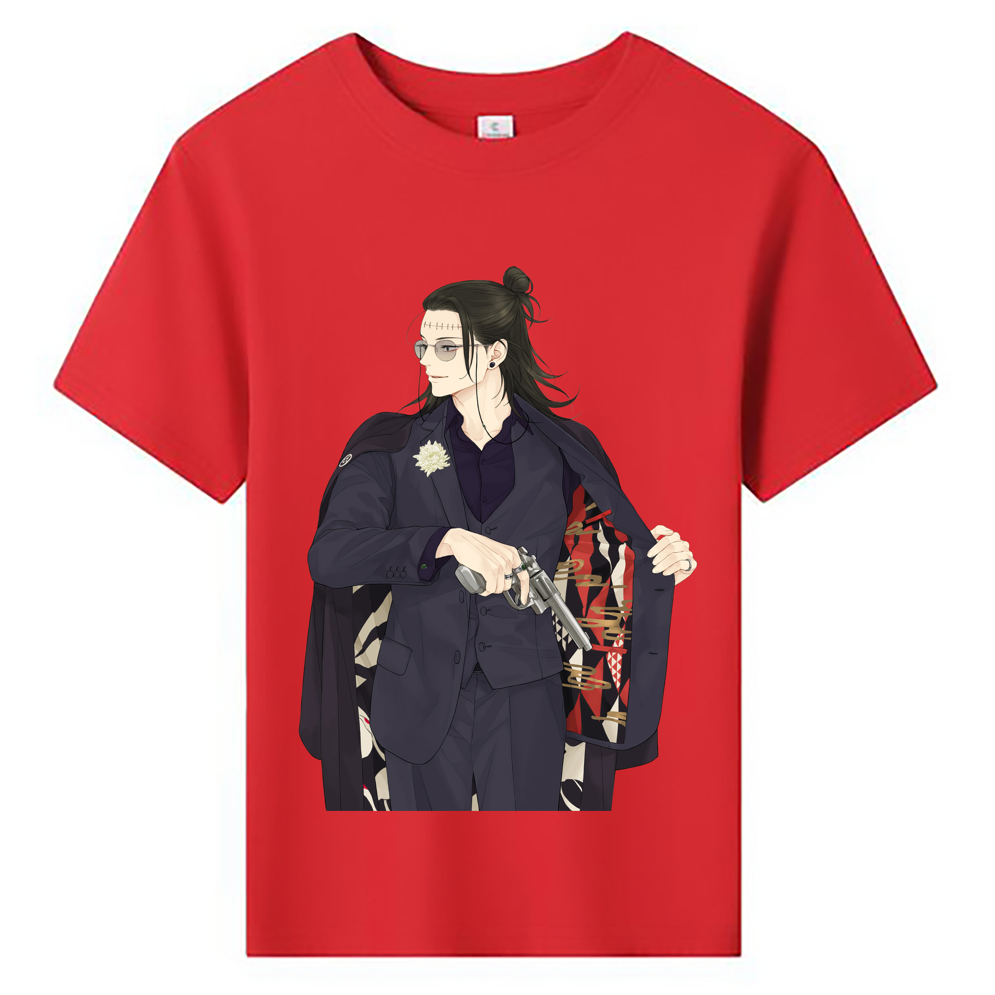 （画像用） 呪術廻戦 Jujutsu Kaisen 綿100％キッズTシャツ（フロントプリント）