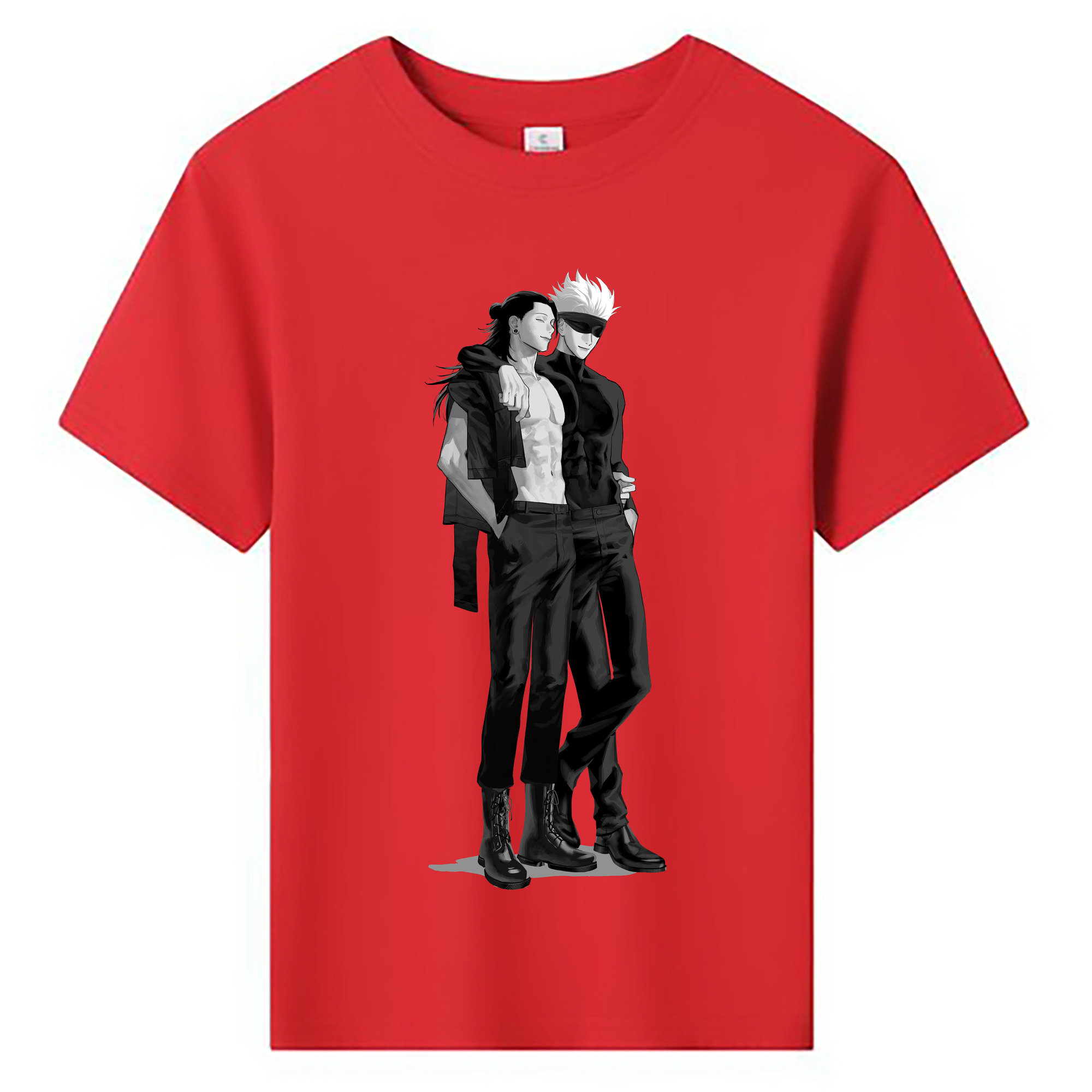 （画像用） 呪術廻戦 Jujutsu Kaisen 綿100％キッズTシャツ（フロントプリント）
