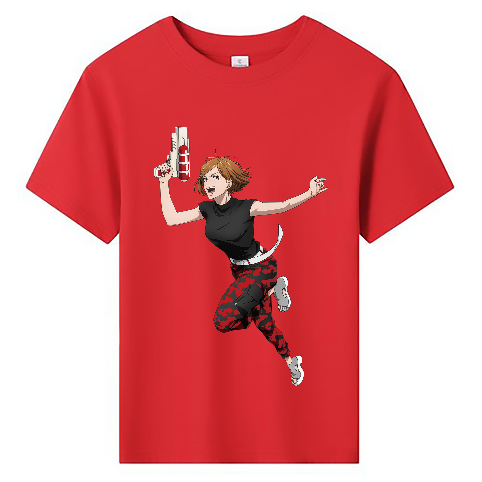 （画像用） 呪術廻戦 Jujutsu Kaisen 綿100％キッズTシャツ（フロントプリント）