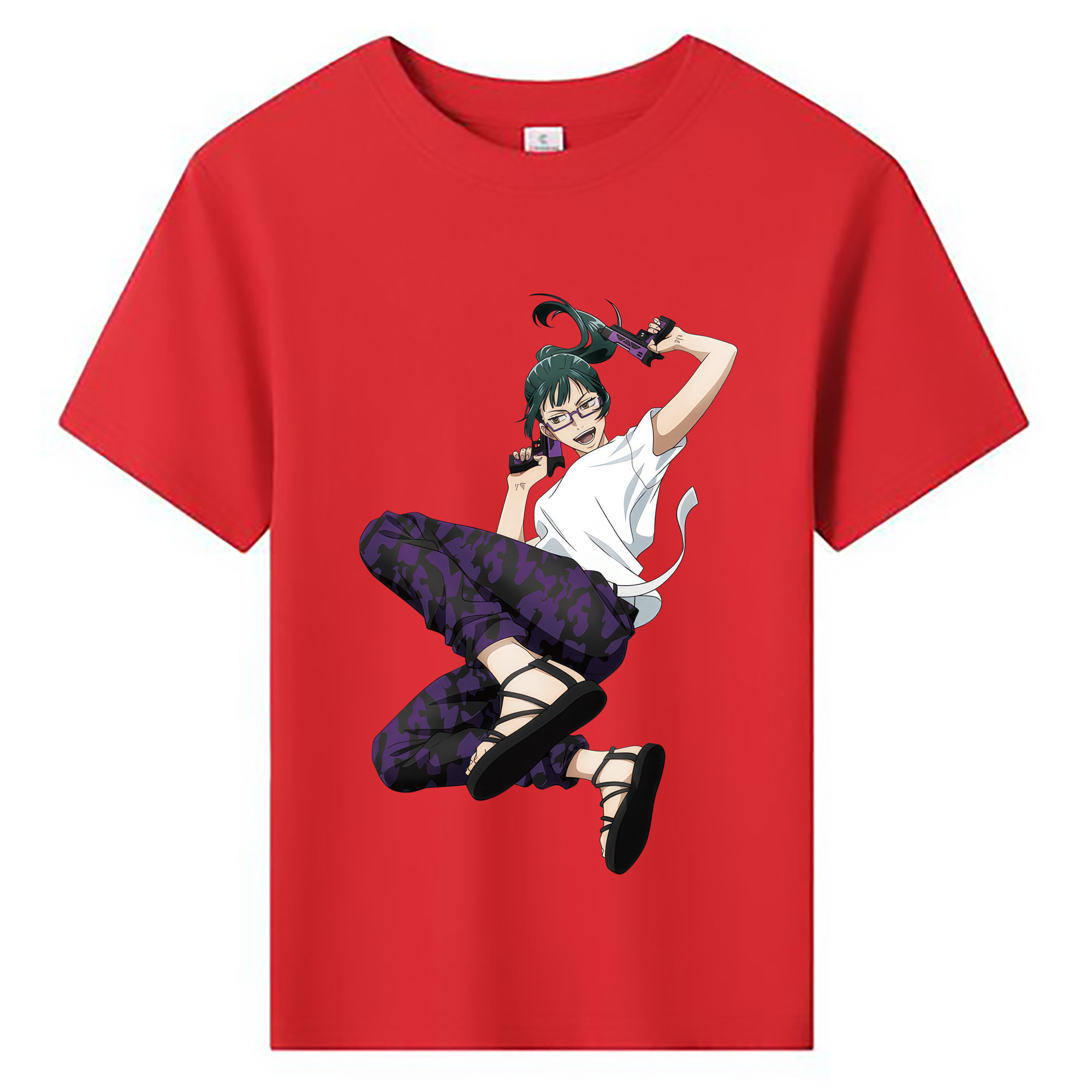 （画像用） 呪術廻戦 Jujutsu Kaisen 綿100％キッズTシャツ（フロントプリント）