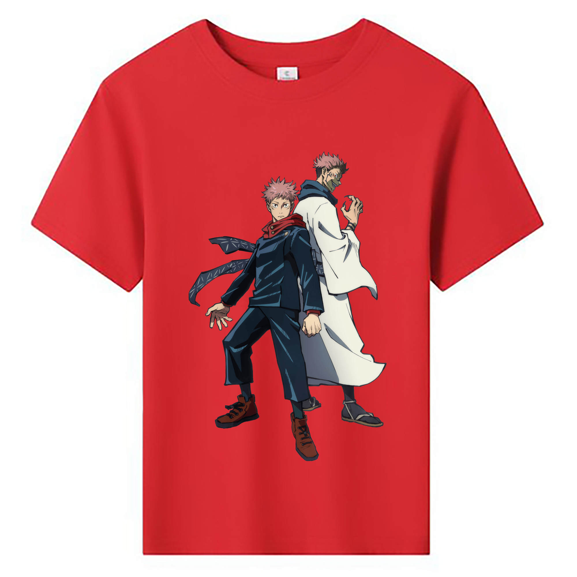 （画像用） 呪術廻戦 Jujutsu Kaisen 綿100％キッズTシャツ（フロントプリント）
