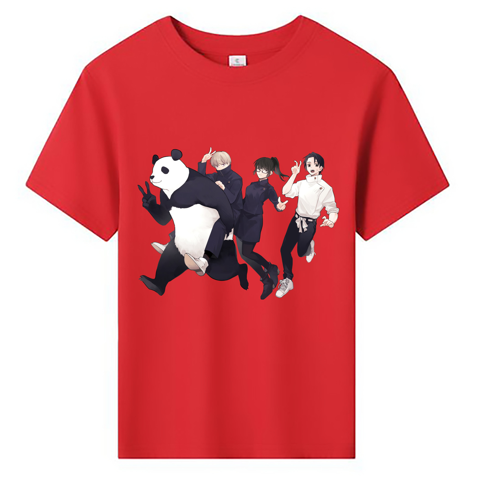 （画像用） 呪術廻戦 Jujutsu Kaisen 綿100％キッズTシャツ（フロントプリント）