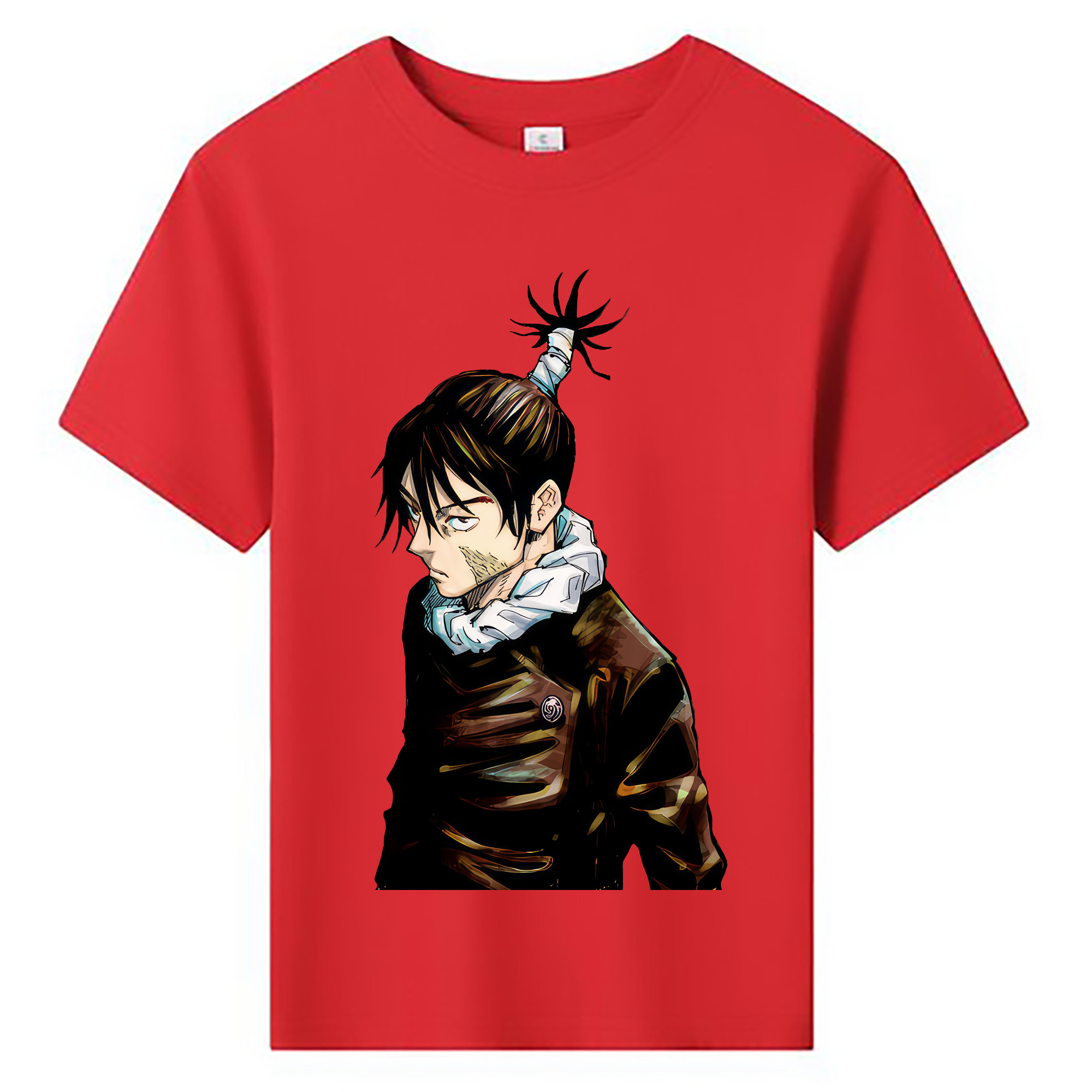 （画像用） 呪術廻戦 Jujutsu Kaisen 綿100％キッズTシャツ（フロントプリント）