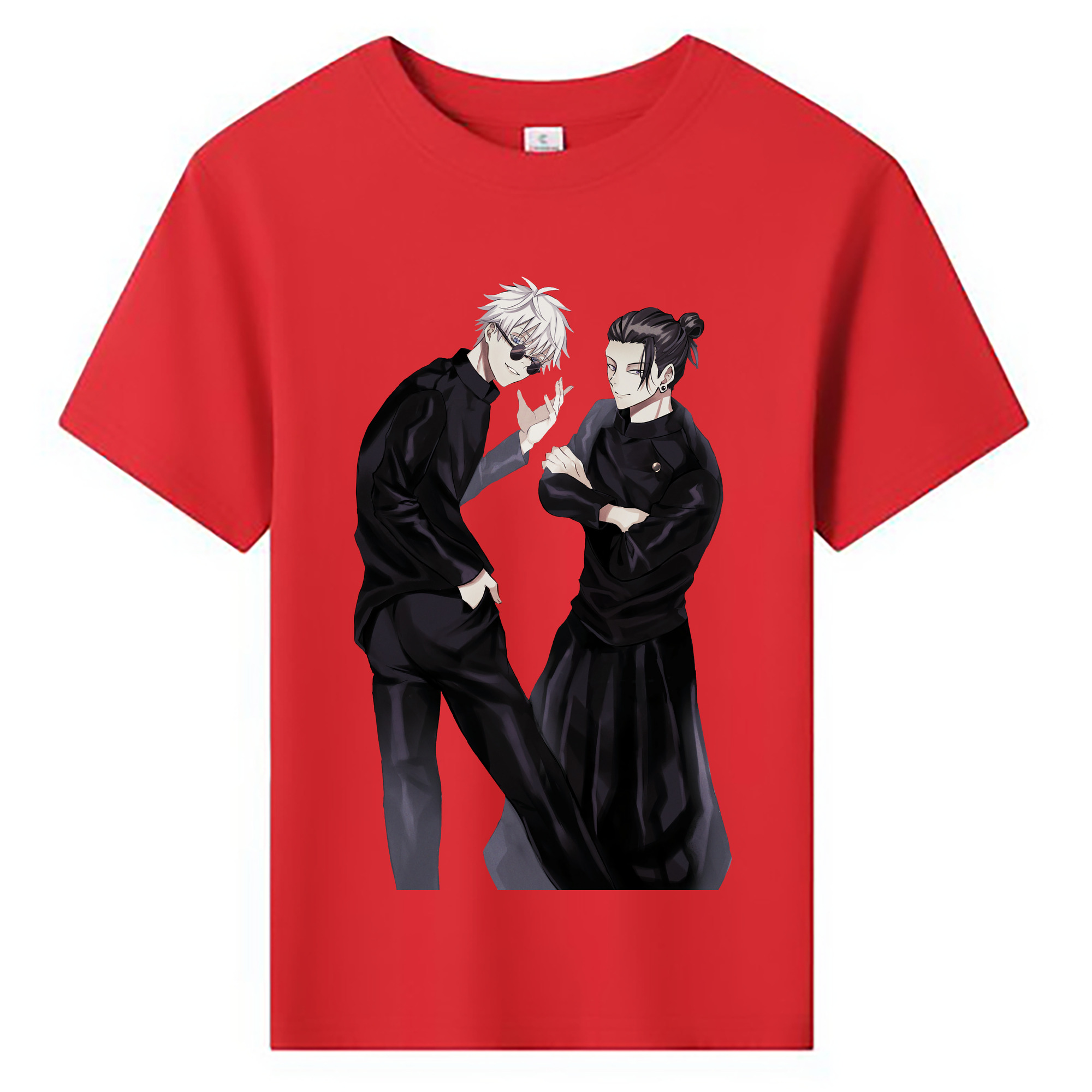 （画像用） 呪術廻戦 Jujutsu Kaisen 綿100％キッズTシャツ（フロントプリント）