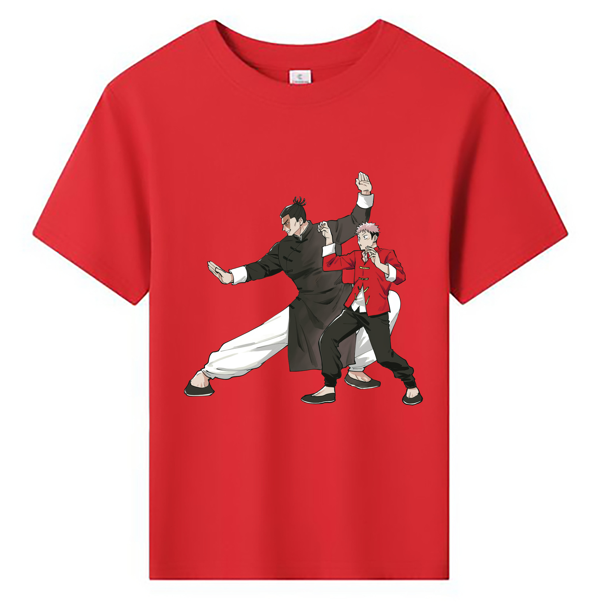 （画像用） 呪術廻戦 Jujutsu Kaisen 綿100％キッズTシャツ（フロントプリント）