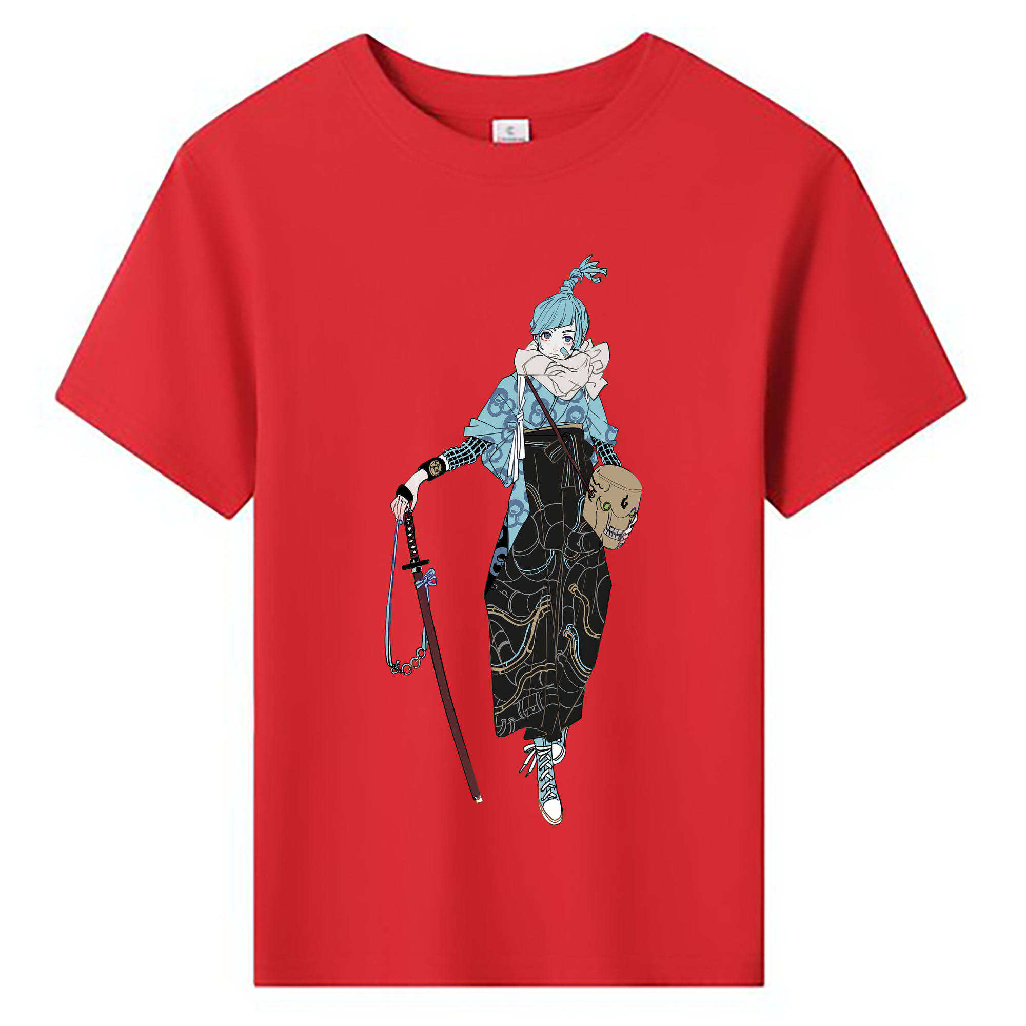 （画像用） 呪術廻戦 Jujutsu Kaisen 綿100％キッズTシャツ（フロントプリント）