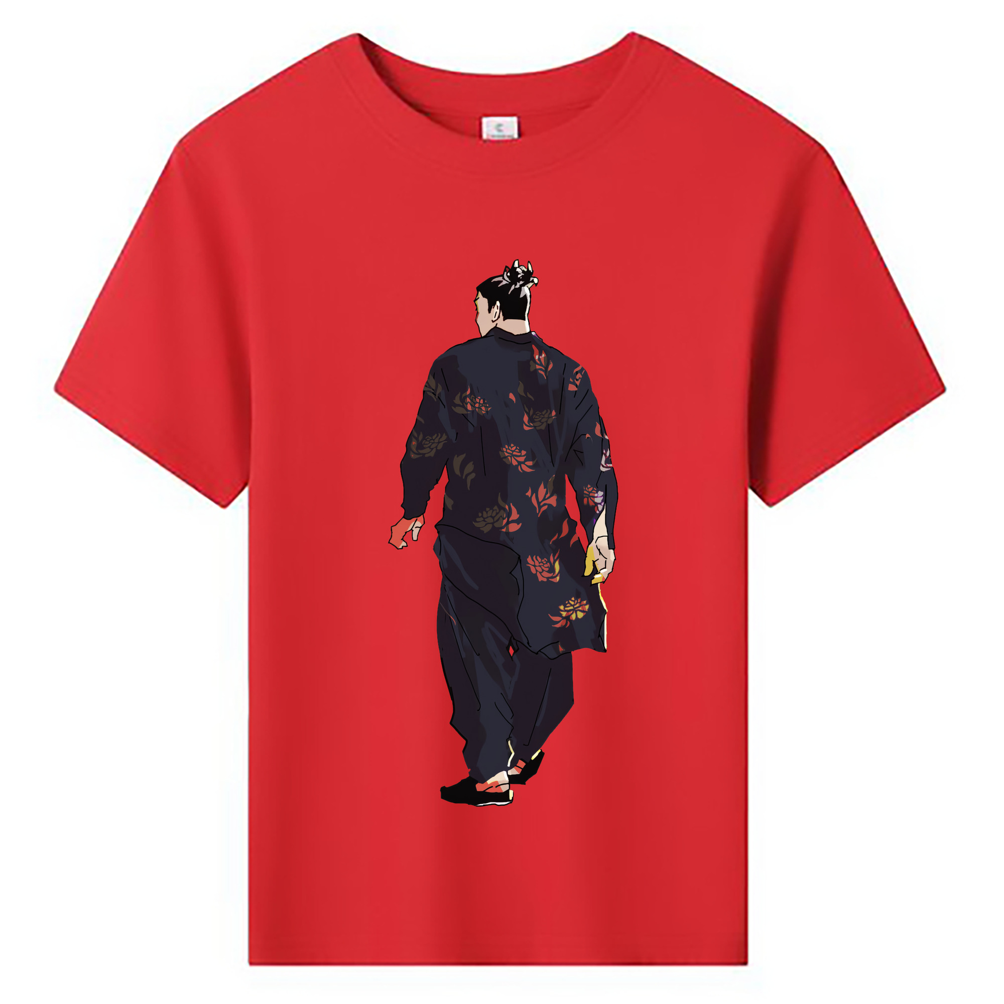 （画像用） 呪術廻戦 Jujutsu Kaisen 綿100％キッズTシャツ（フロントプリント）