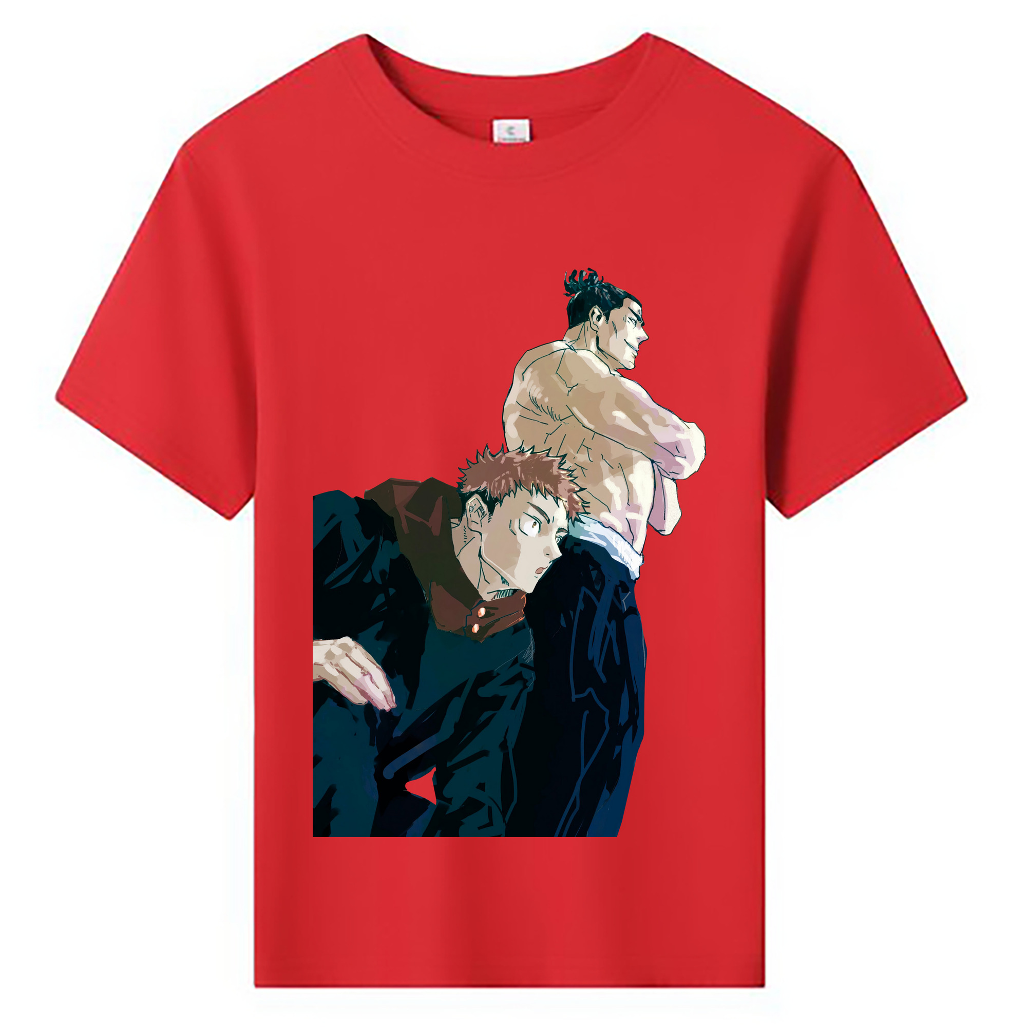 （画像用） 呪術廻戦 Jujutsu Kaisen 綿100％キッズTシャツ（フロントプリント）