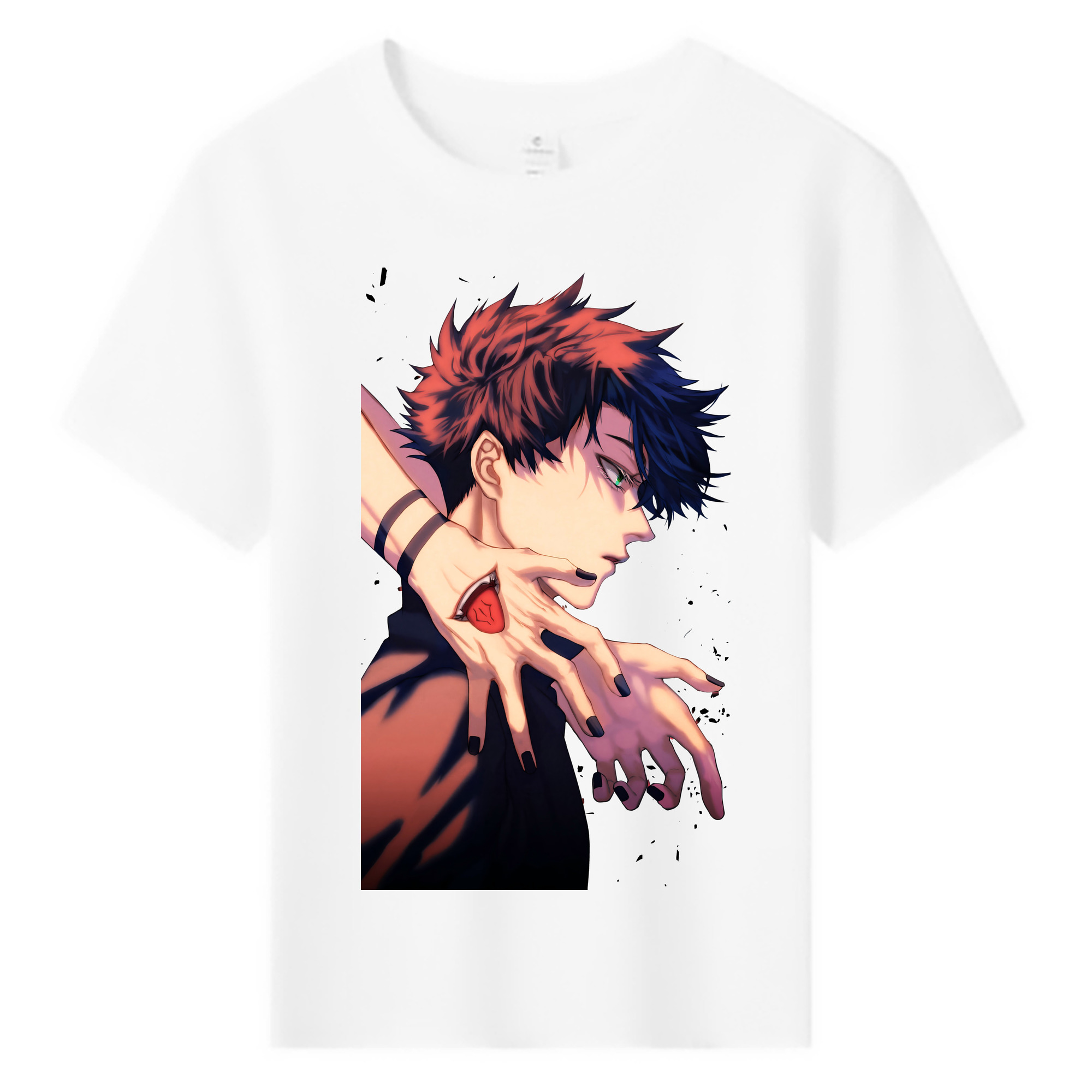 （画像用） 呪術廻戦 Jujutsu Kaisen 綿100％キッズTシャツ（フロントプリント）