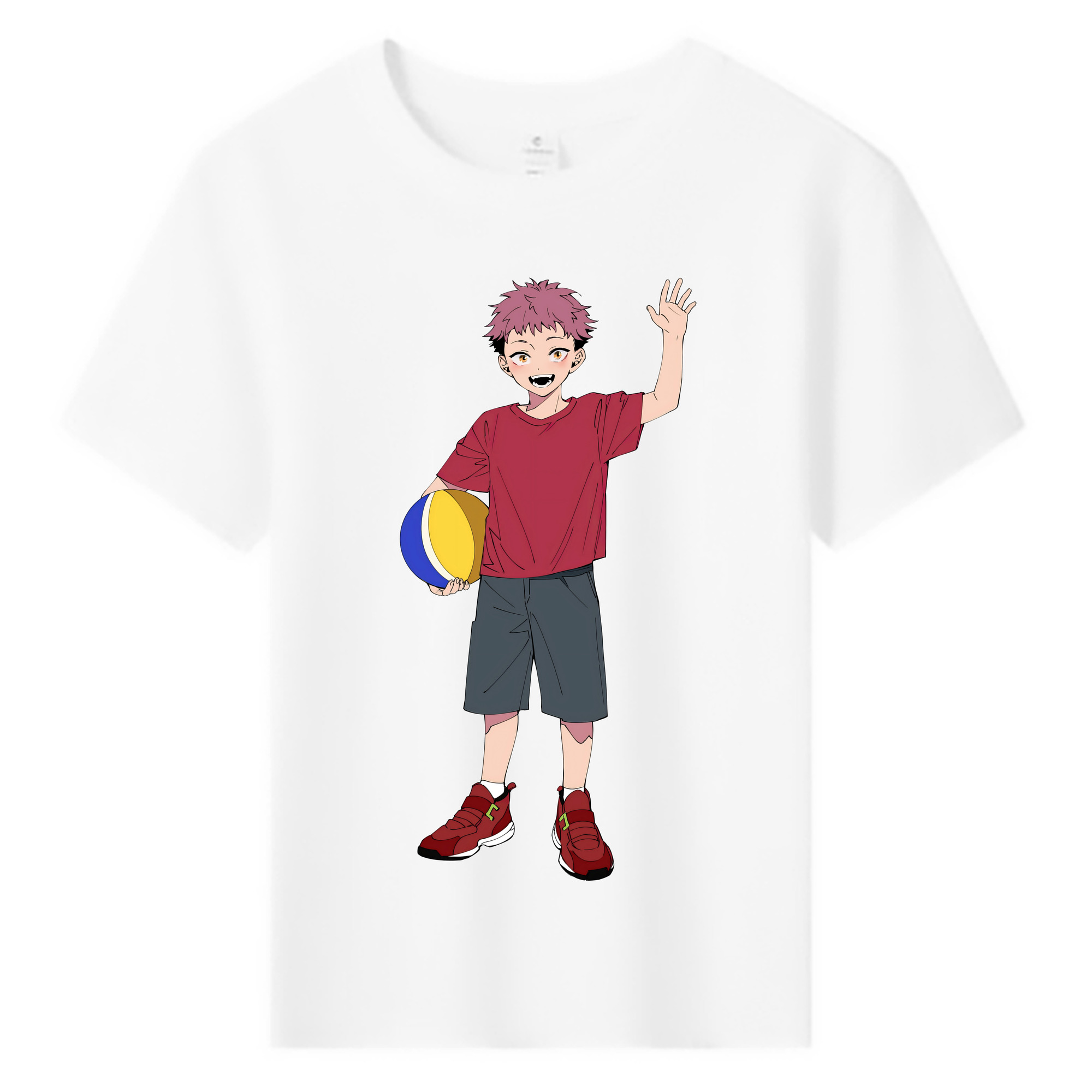 （画像用） 呪術廻戦 Jujutsu Kaisen 綿100％キッズTシャツ（フロントプリント）