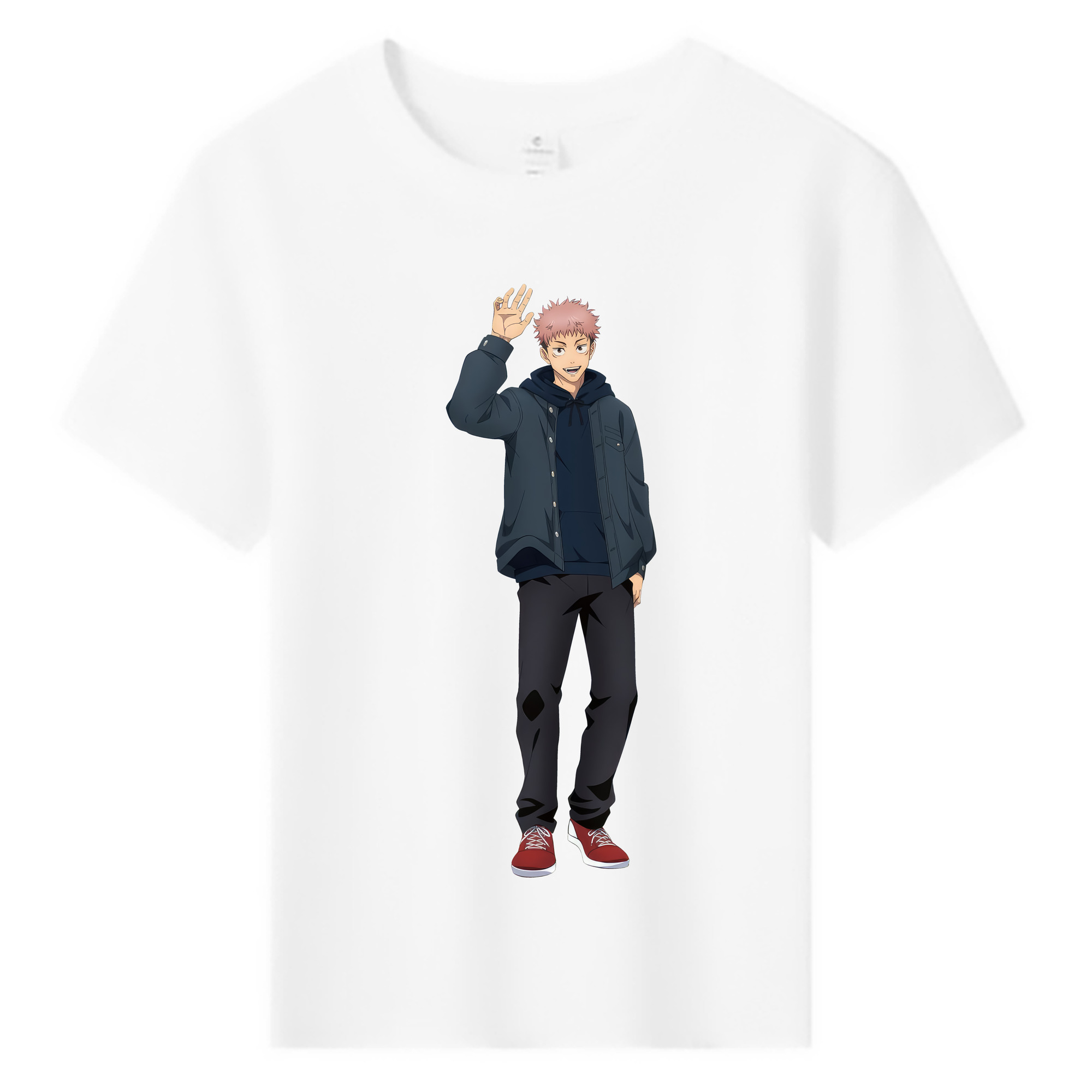 （画像用） 呪術廻戦 Jujutsu Kaisen 綿100％キッズTシャツ（フロントプリント）