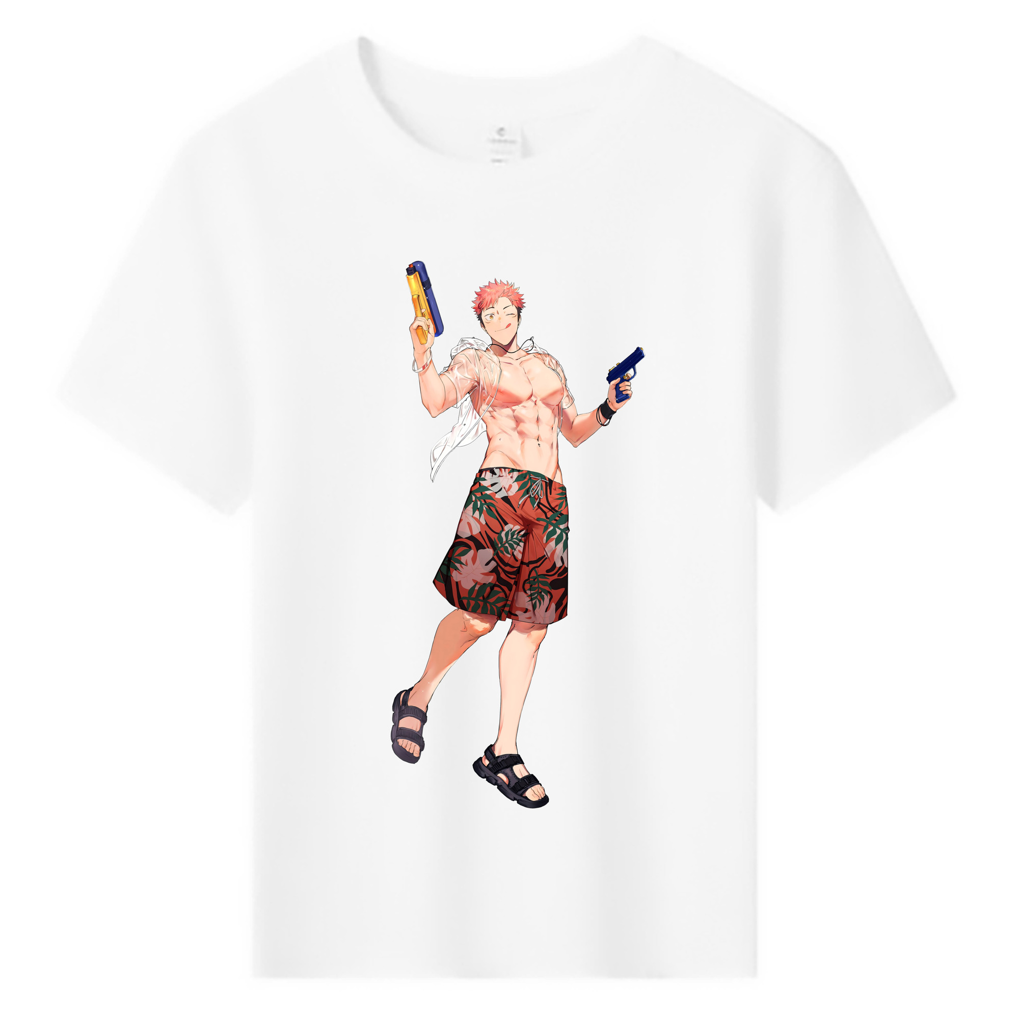 （画像用） 呪術廻戦 Jujutsu Kaisen 綿100％キッズTシャツ（フロントプリント）