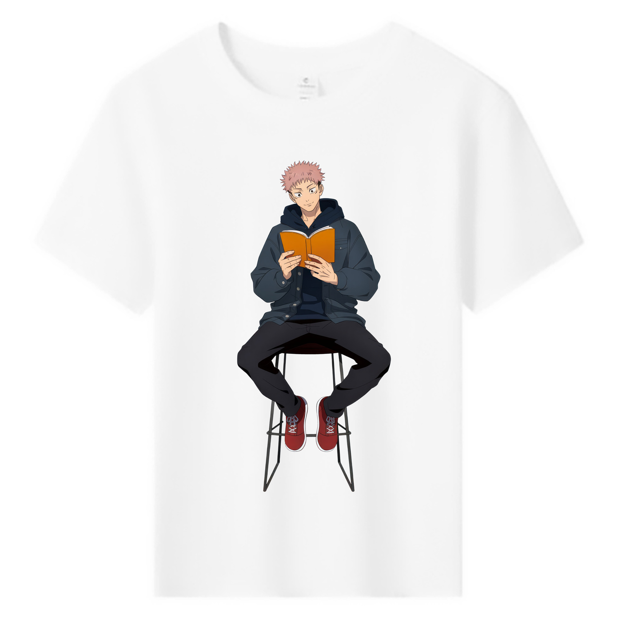 （画像用） 呪術廻戦 Jujutsu Kaisen 綿100％キッズTシャツ（フロントプリント）
