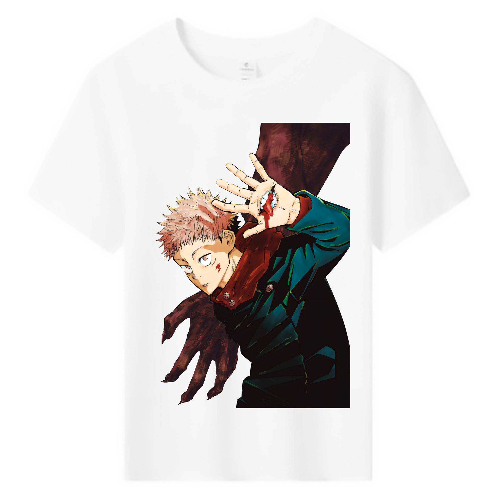（画像用） 呪術廻戦 Jujutsu Kaisen 綿100％キッズTシャツ（フロントプリント）