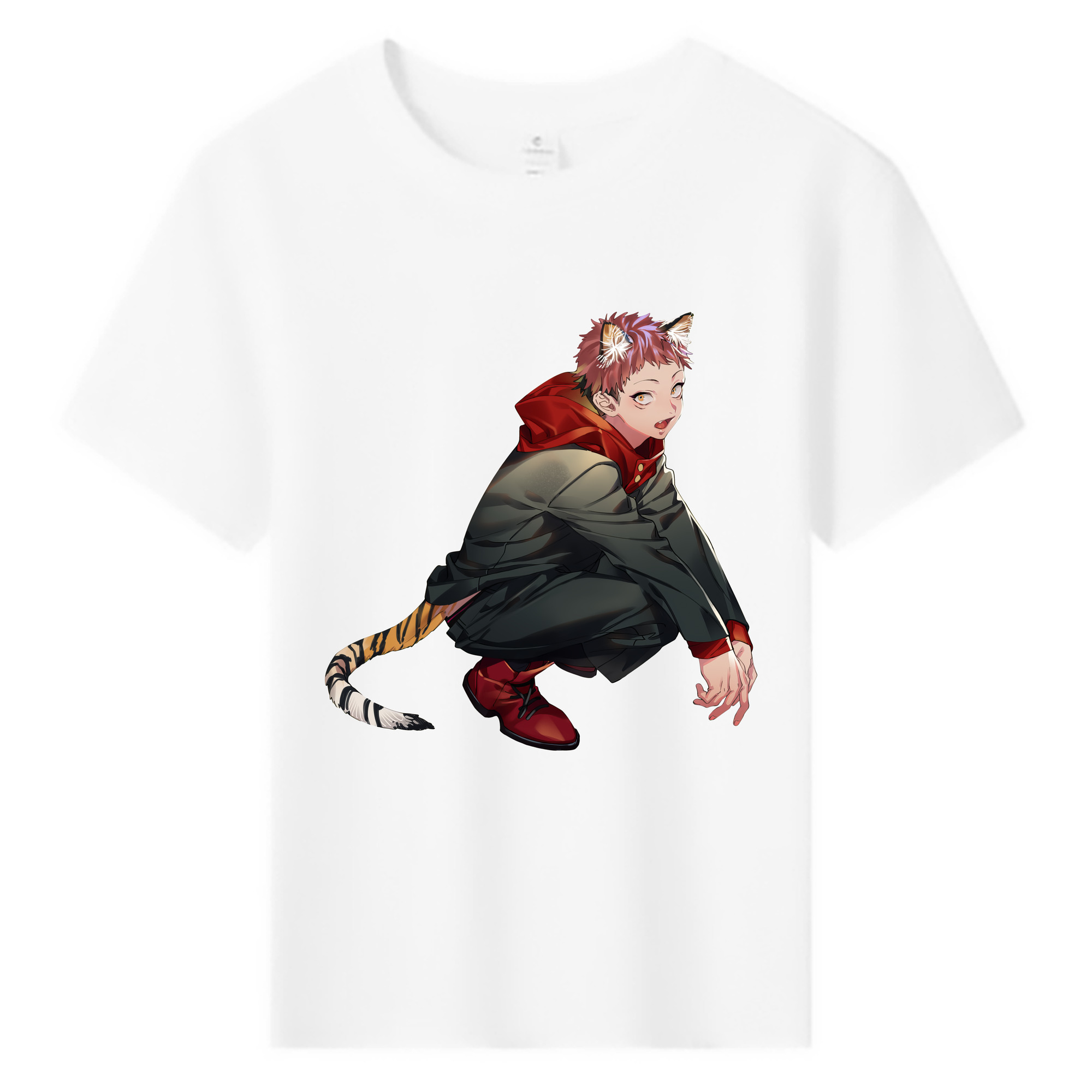 （画像用） 呪術廻戦 Jujutsu Kaisen 綿100％キッズTシャツ（フロントプリント）