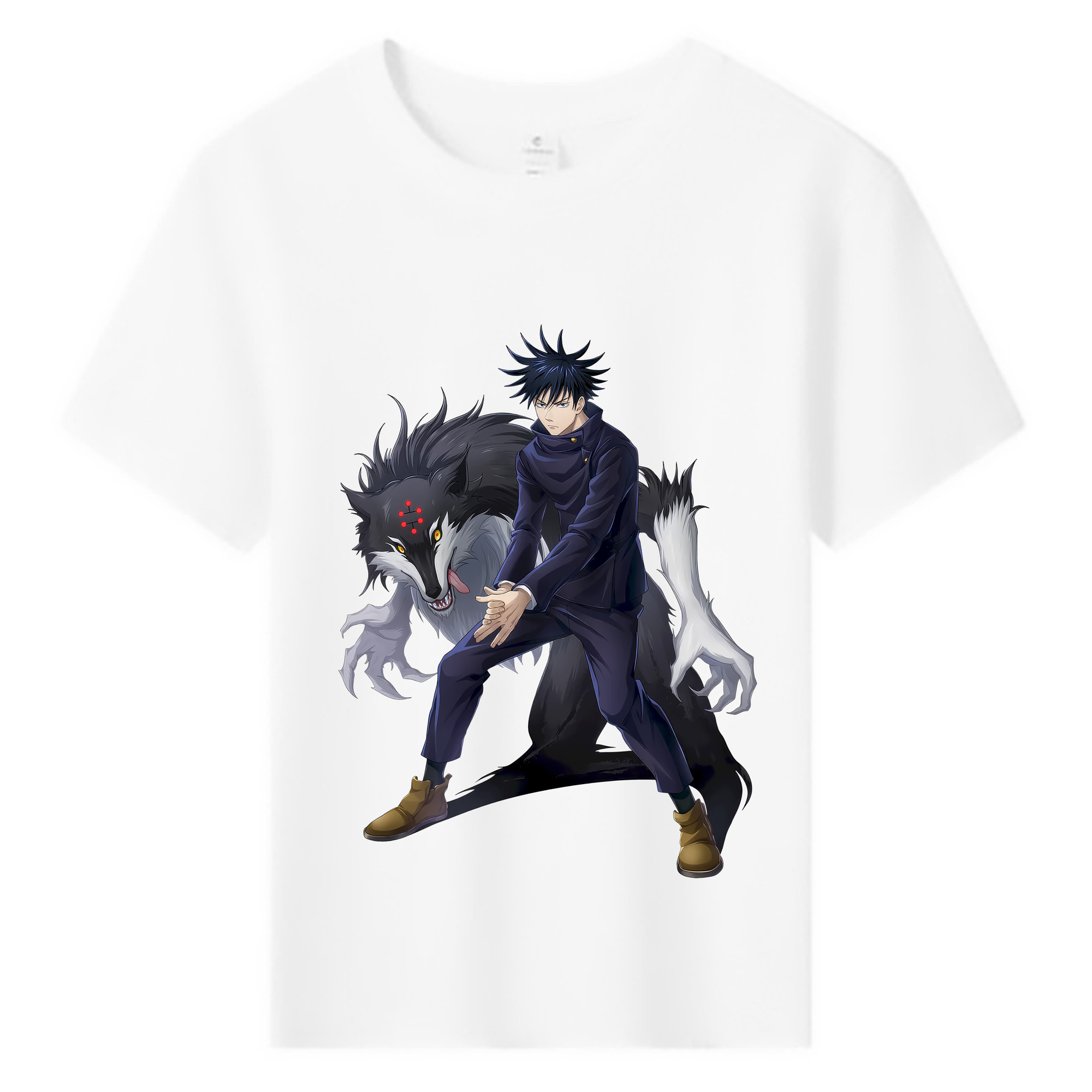 （画像用） 呪術廻戦 Jujutsu Kaisen 綿100％キッズTシャツ（フロントプリント）