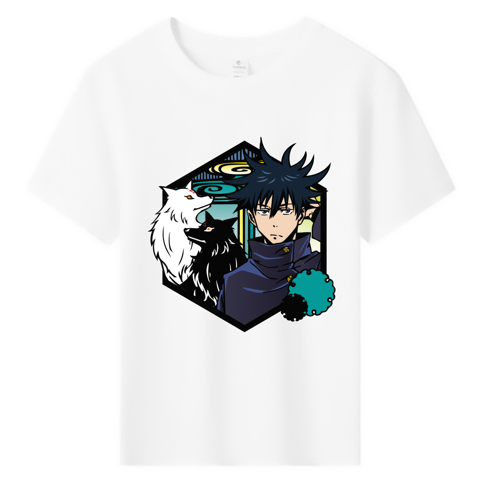 （画像用） 呪術廻戦 Jujutsu Kaisen 綿100％キッズTシャツ（フロントプリント）