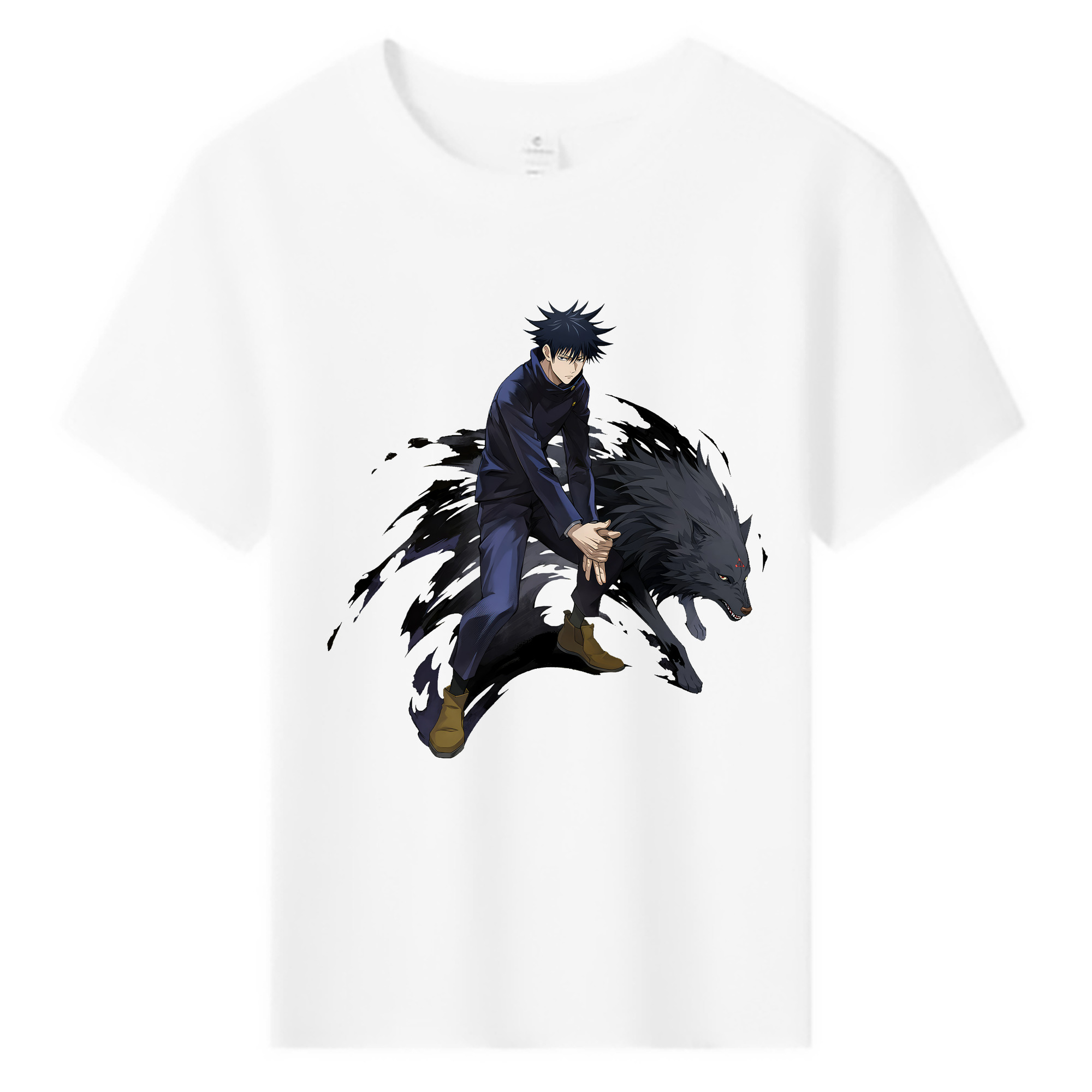 （画像用） 呪術廻戦 Jujutsu Kaisen 綿100％キッズTシャツ（フロントプリント）