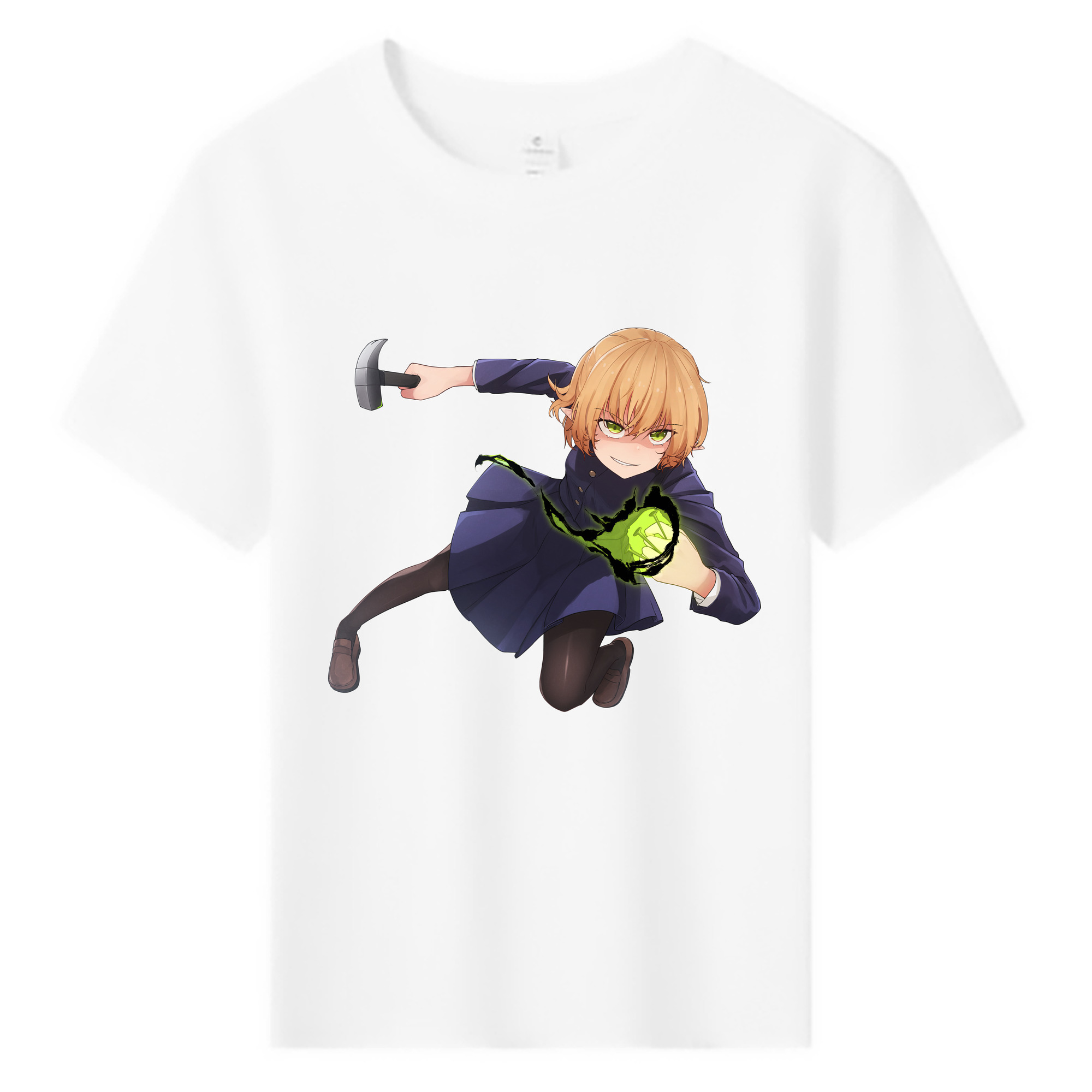 （画像用） 呪術廻戦 Jujutsu Kaisen 綿100％キッズTシャツ（フロントプリント）