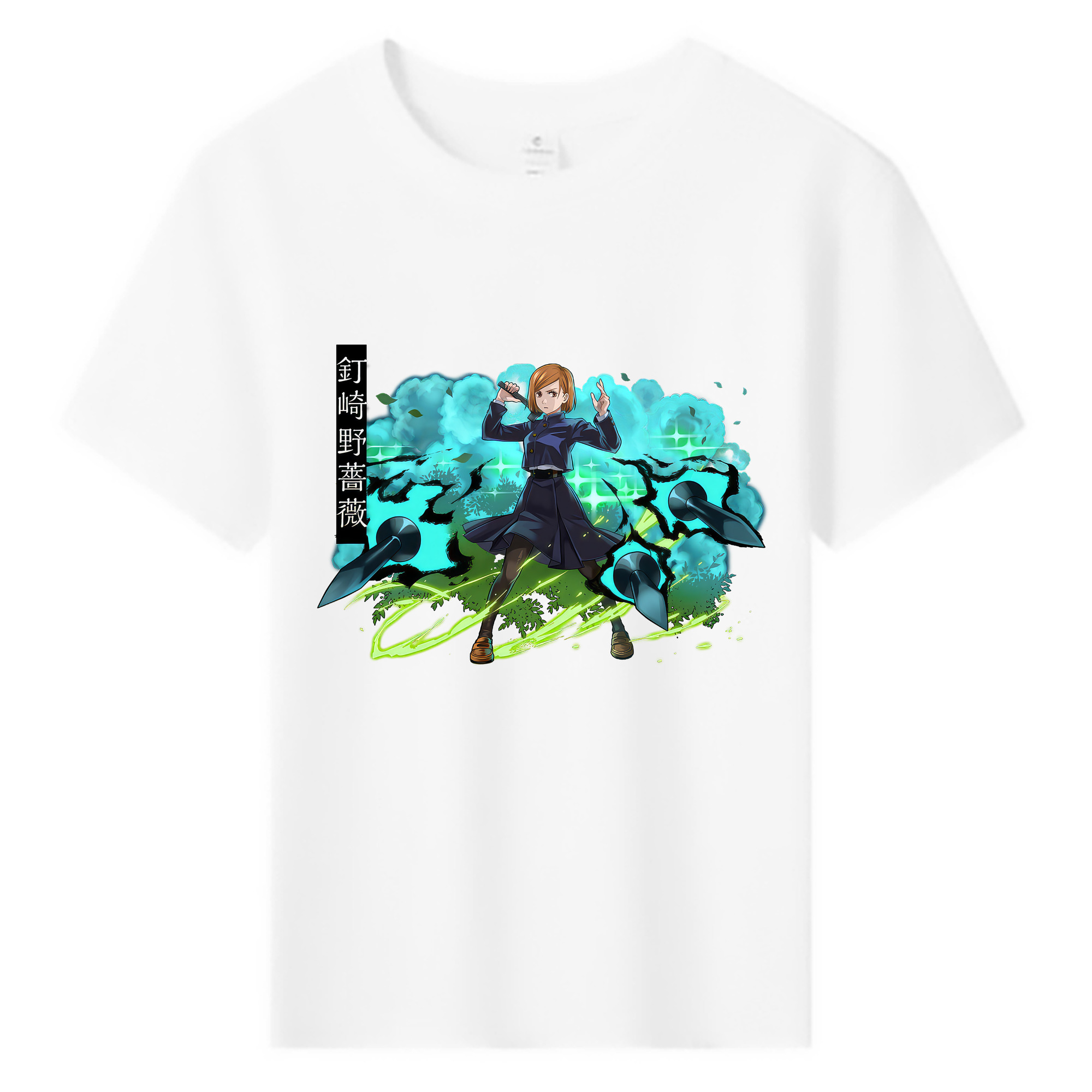 （画像用） 呪術廻戦 Jujutsu Kaisen 綿100％キッズTシャツ（フロントプリント）