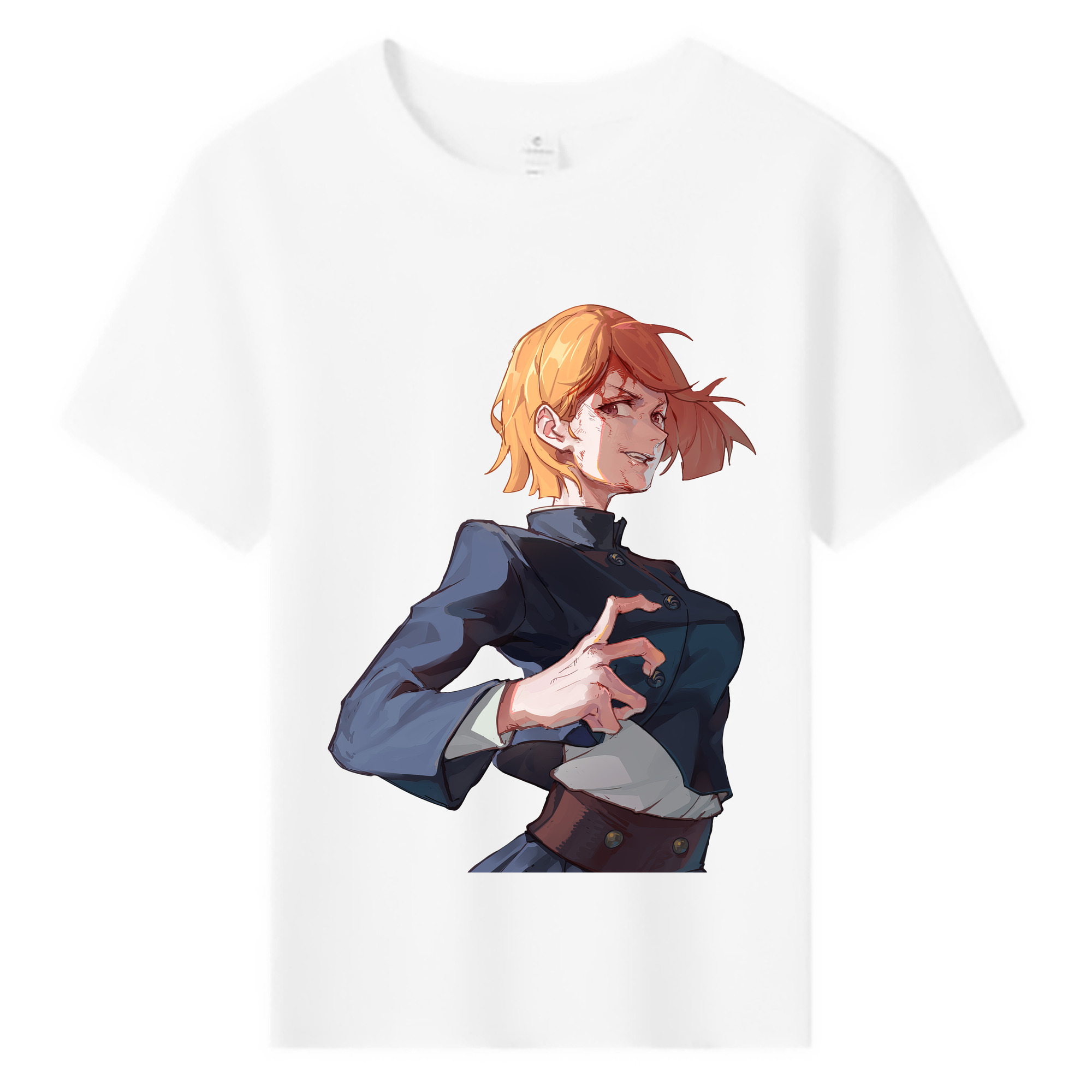 （画像用） 呪術廻戦 Jujutsu Kaisen 綿100％キッズTシャツ（フロントプリント）