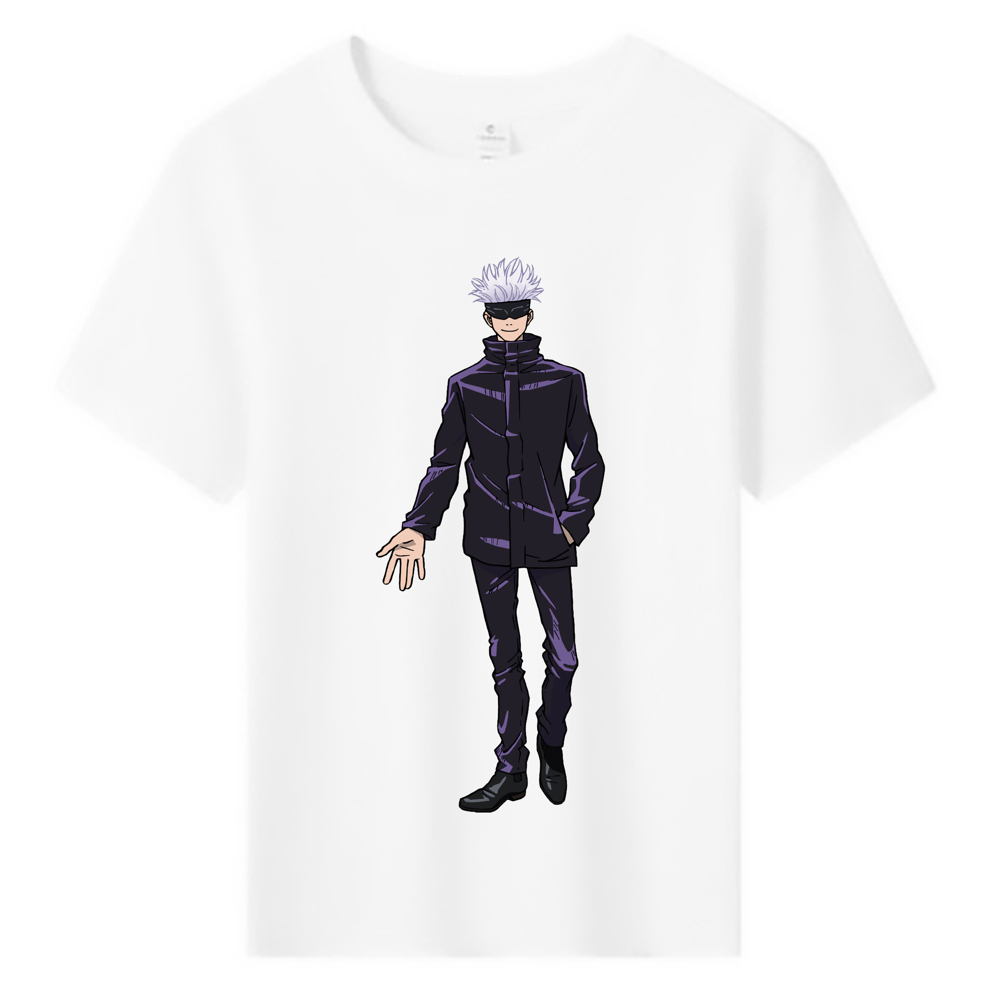 （画像用） 呪術廻戦 Jujutsu Kaisen 綿100％キッズTシャツ（フロントプリント）