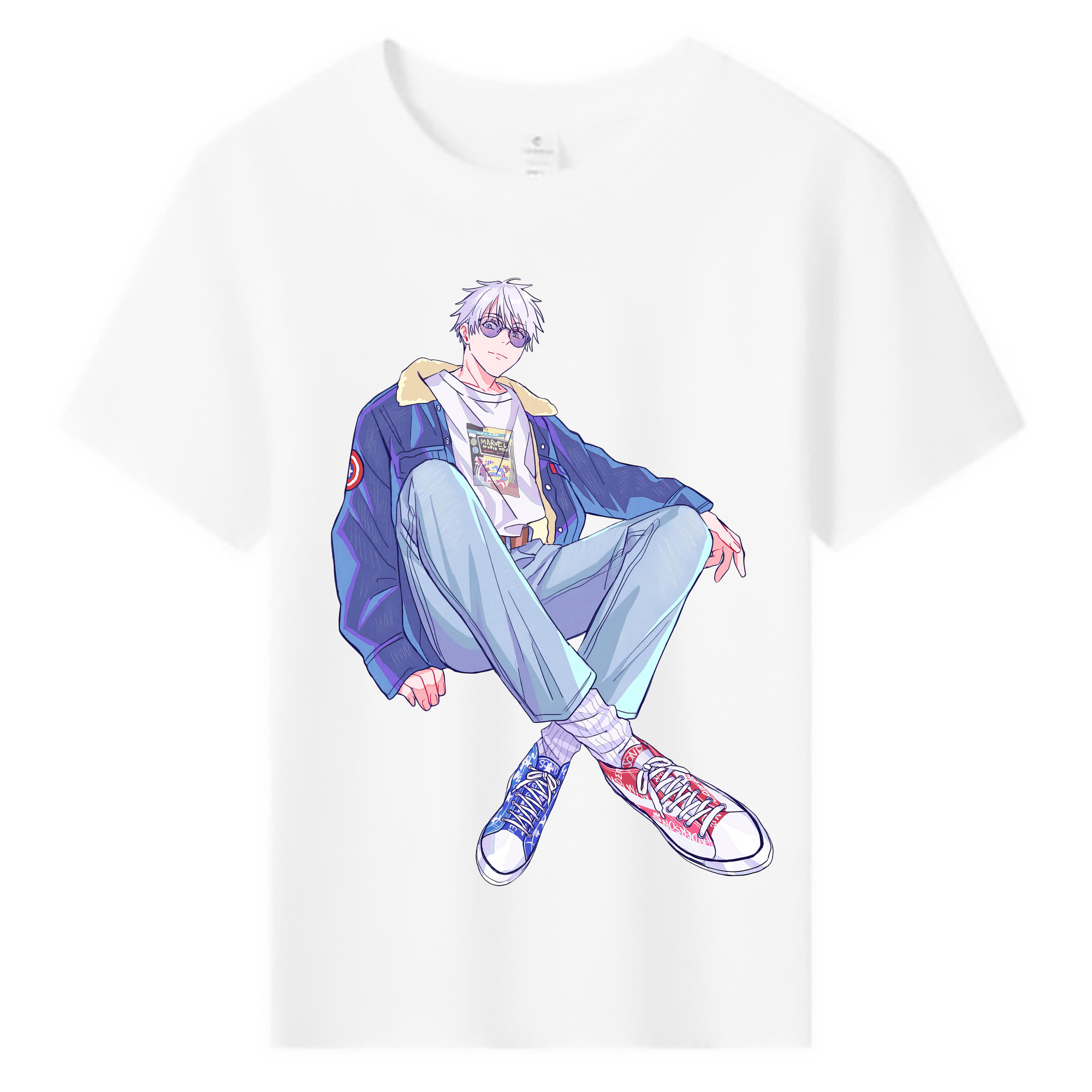 （画像用） 呪術廻戦 Jujutsu Kaisen 綿100％キッズTシャツ（フロントプリント）
