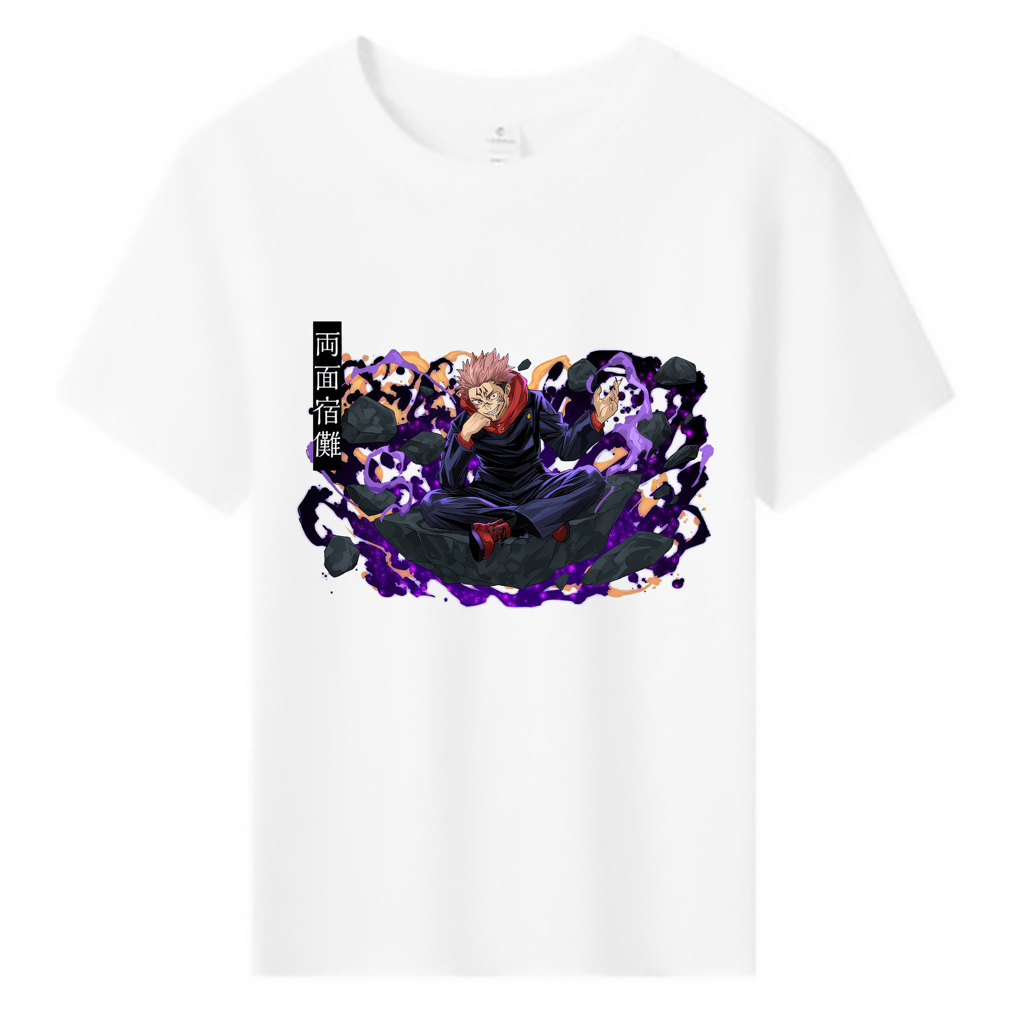 （画像用） 呪術廻戦 Jujutsu Kaisen 綿100％キッズTシャツ（フロントプリント）