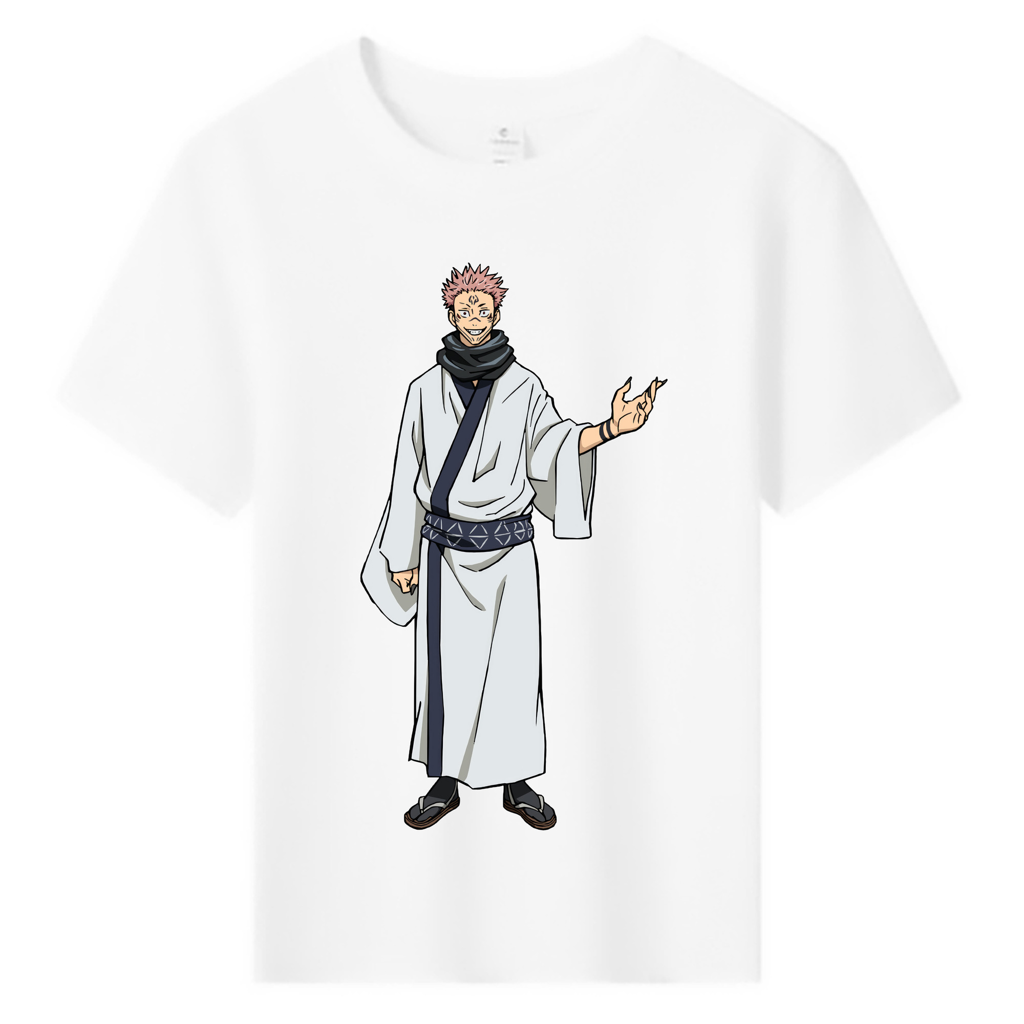 （画像用） 呪術廻戦 Jujutsu Kaisen 綿100％キッズTシャツ（フロントプリント）