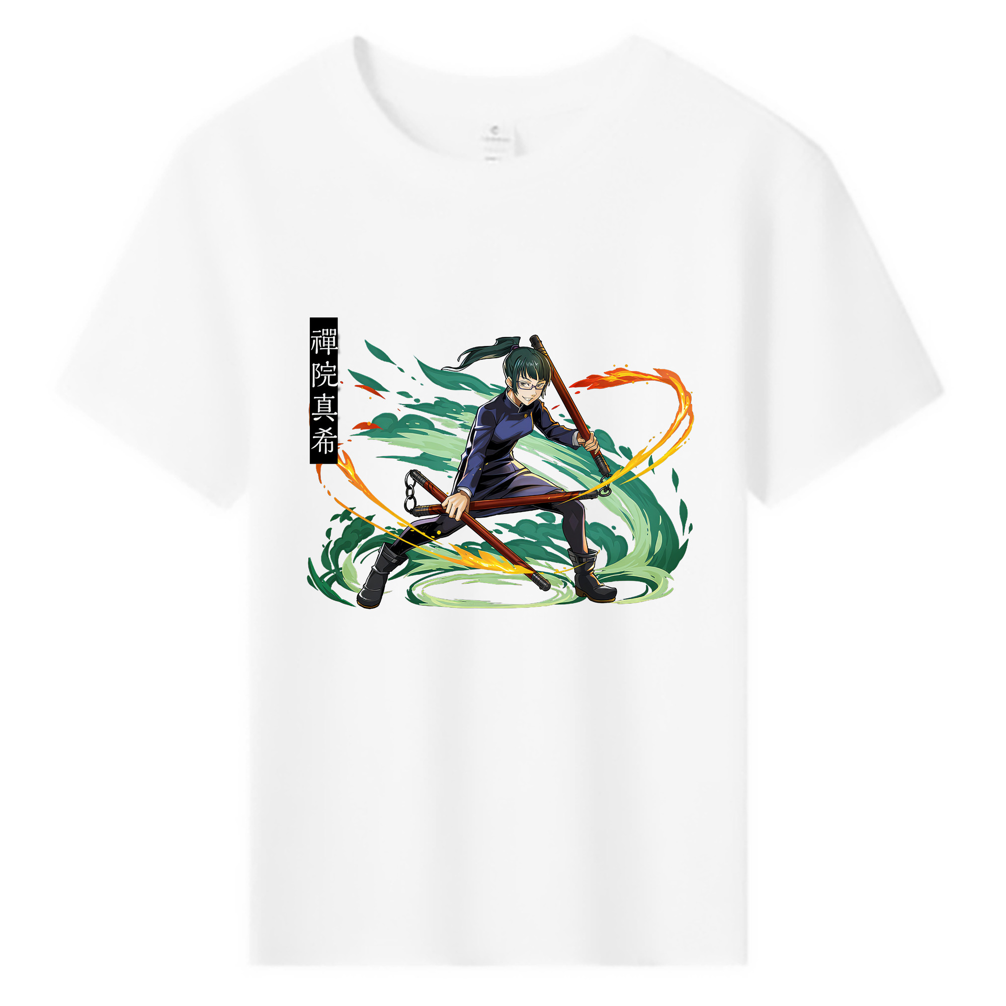 （画像用） 呪術廻戦 Jujutsu Kaisen 綿100％キッズTシャツ（フロントプリント）