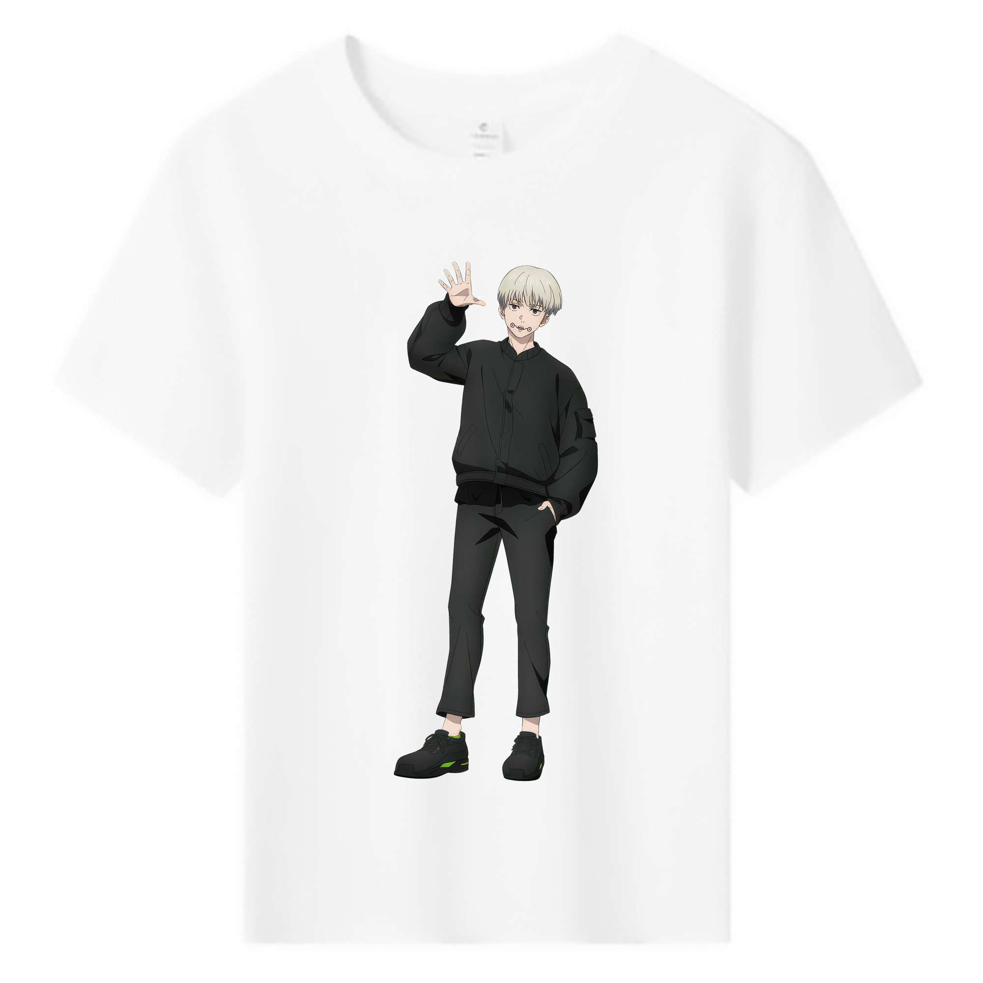 （画像用） 呪術廻戦 Jujutsu Kaisen 綿100％キッズTシャツ（フロントプリント）