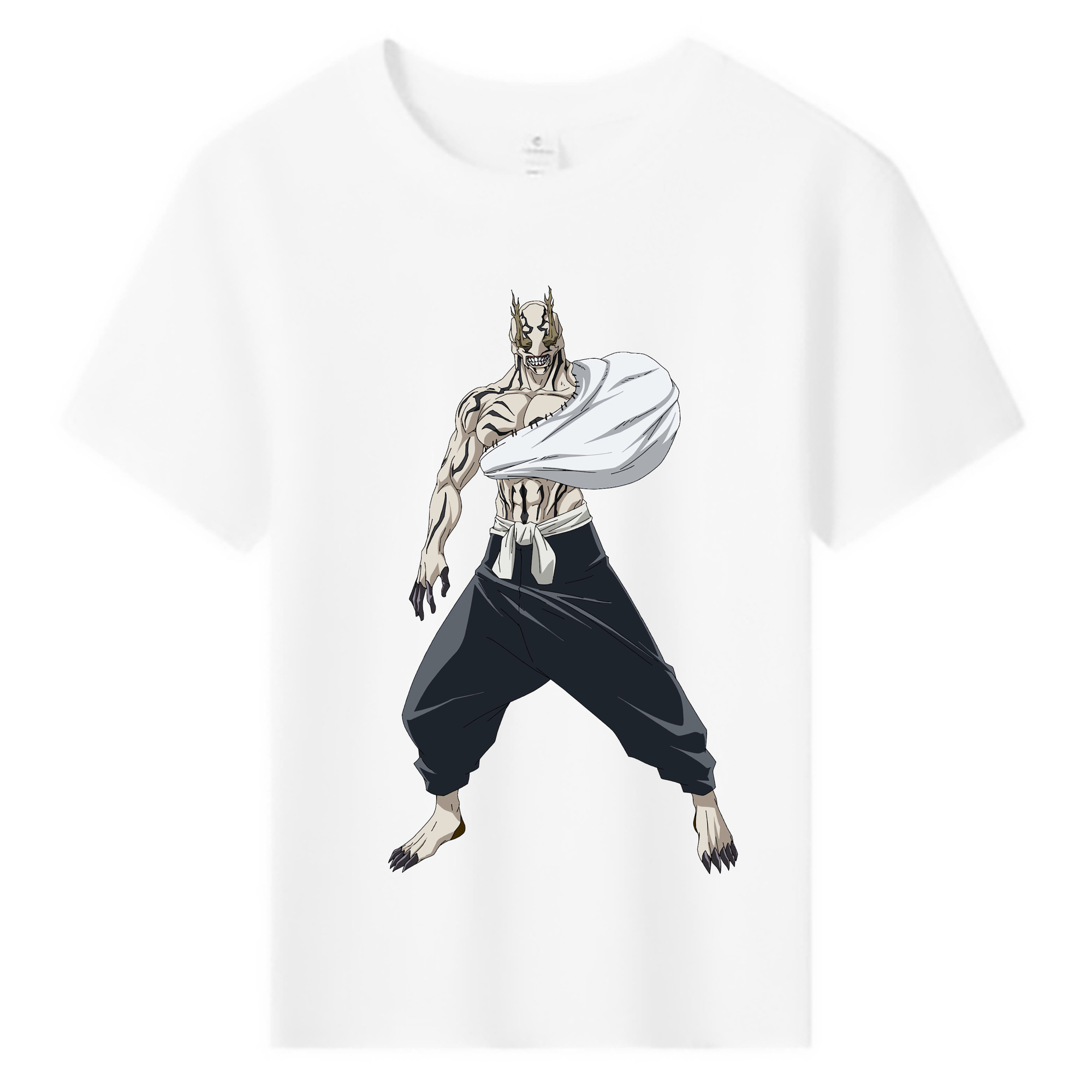 （画像用） 呪術廻戦 Jujutsu Kaisen 綿100％キッズTシャツ（フロントプリント）