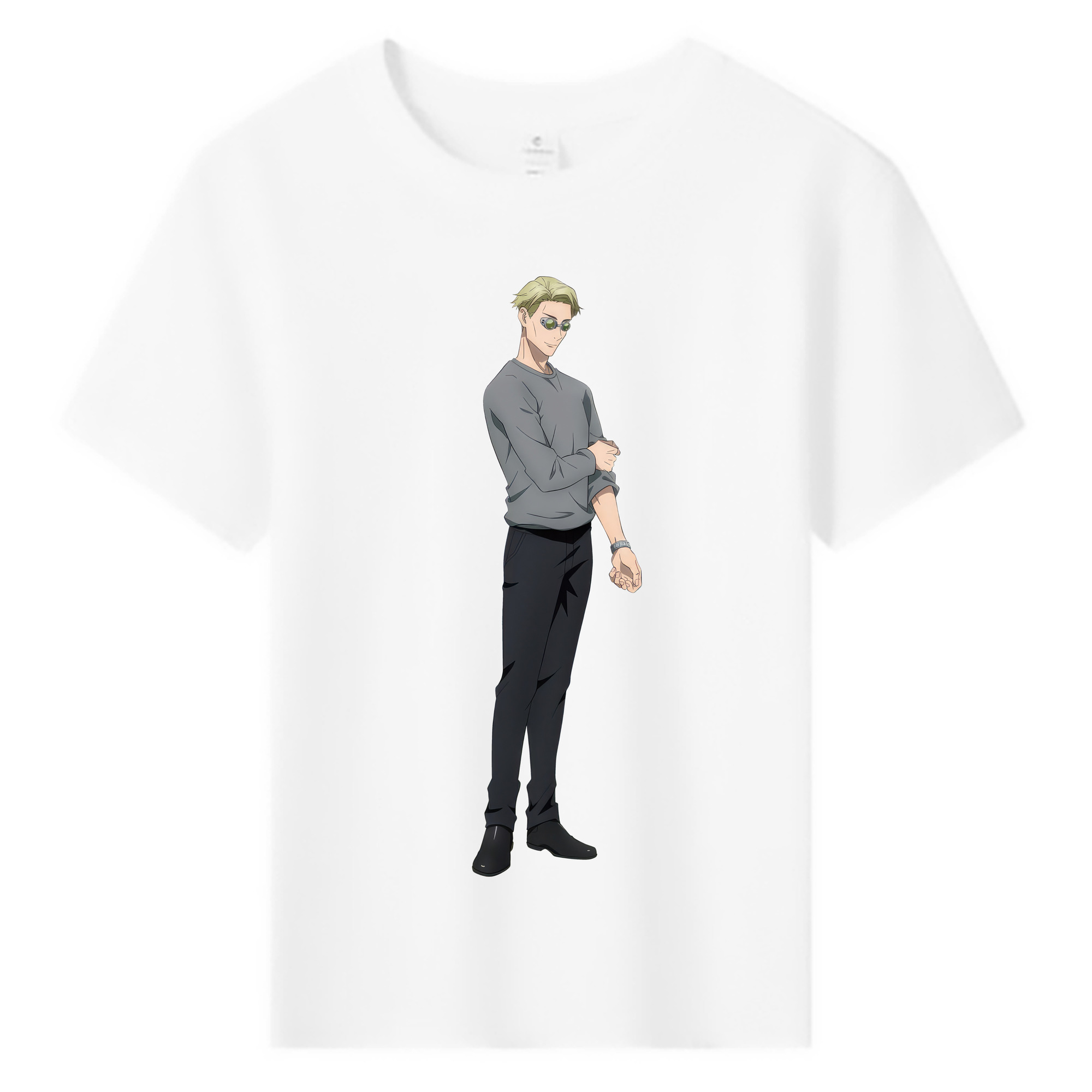 （画像用） 呪術廻戦 Jujutsu Kaisen 綿100％キッズTシャツ（フロントプリント）