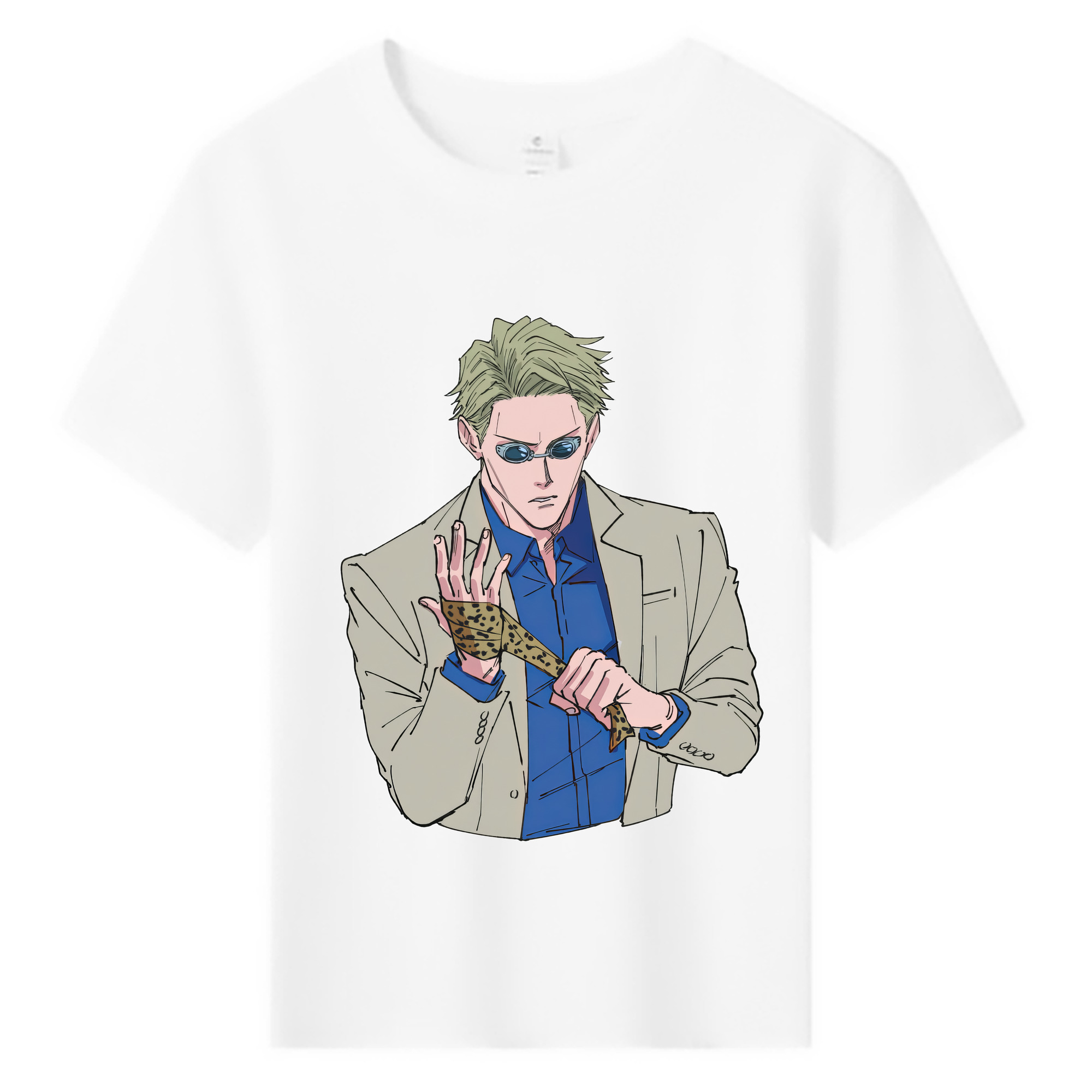 （画像用） 呪術廻戦 Jujutsu Kaisen 綿100％キッズTシャツ（フロントプリント）
