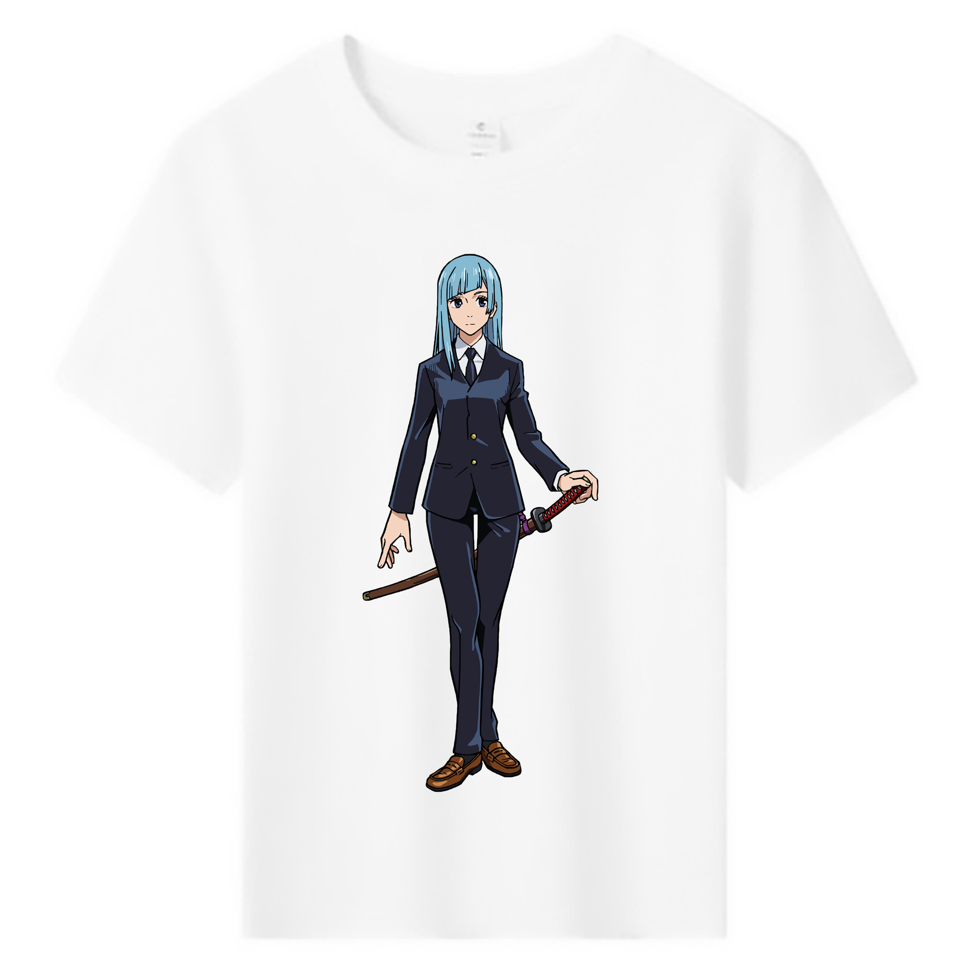 （画像用） 呪術廻戦 Jujutsu Kaisen 綿100％キッズTシャツ（フロントプリント）