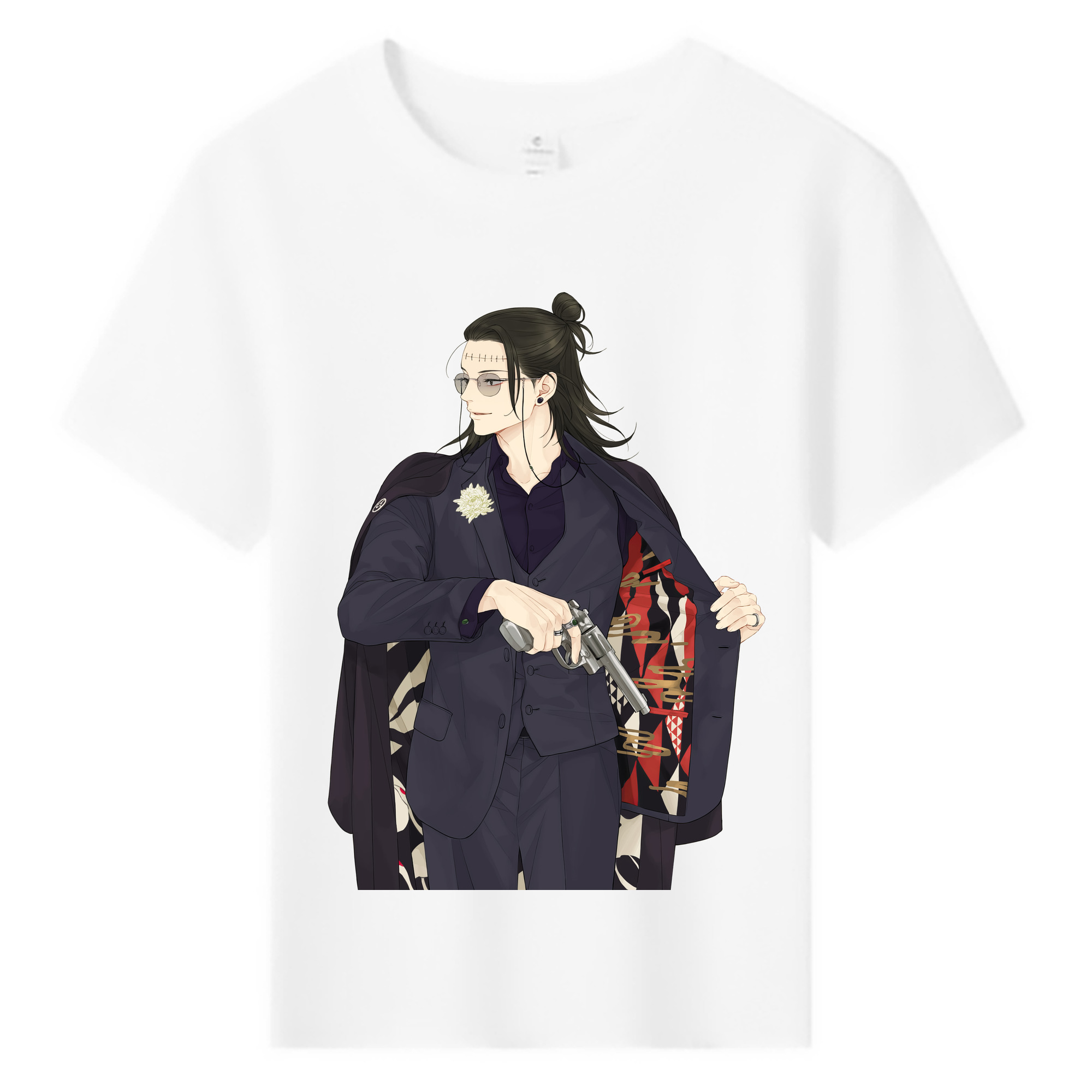 （画像用） 呪術廻戦 Jujutsu Kaisen 綿100％キッズTシャツ（フロントプリント）