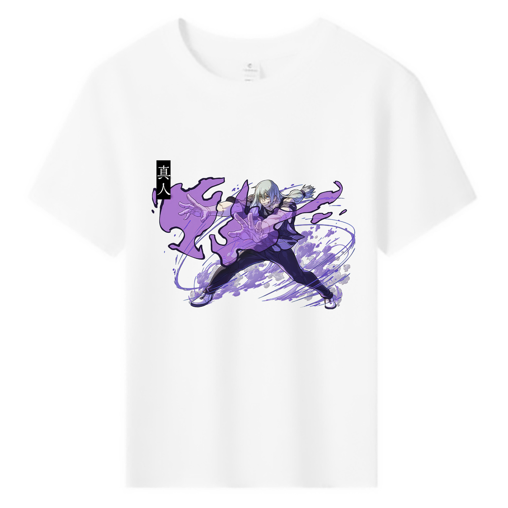 （画像用） 呪術廻戦 Jujutsu Kaisen 綿100％キッズTシャツ（フロントプリント）