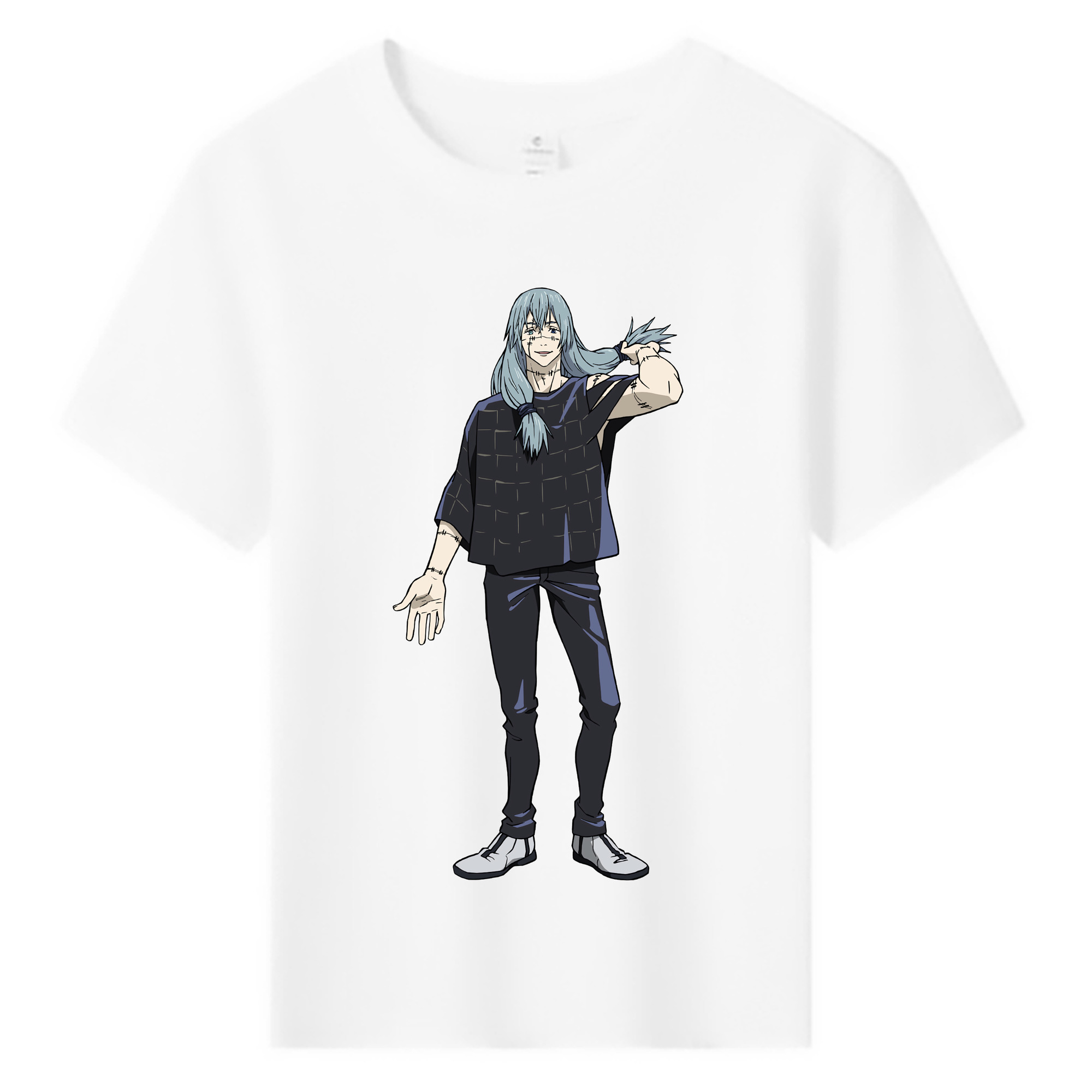 （画像用） 呪術廻戦 Jujutsu Kaisen 綿100％キッズTシャツ（フロントプリント）