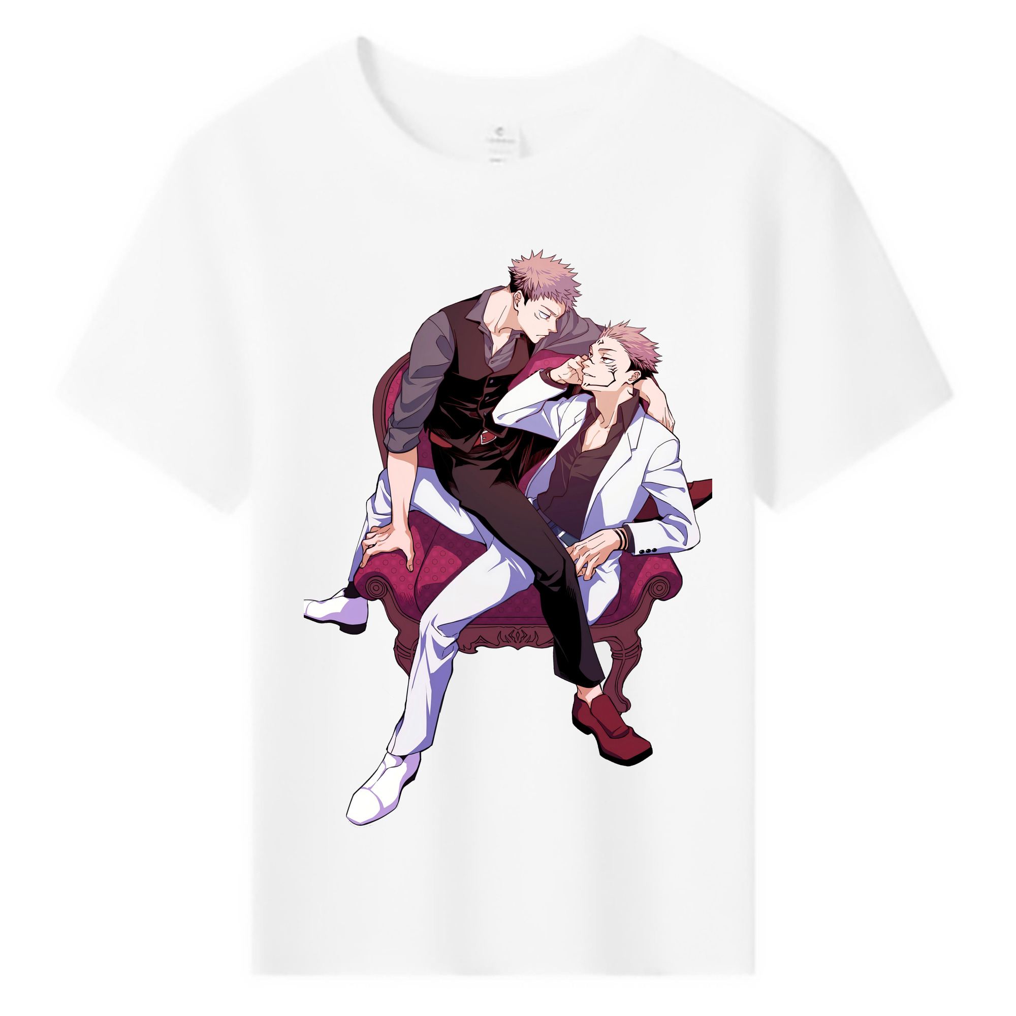 （画像用） 呪術廻戦 Jujutsu Kaisen 綿100％キッズTシャツ（フロントプリント）