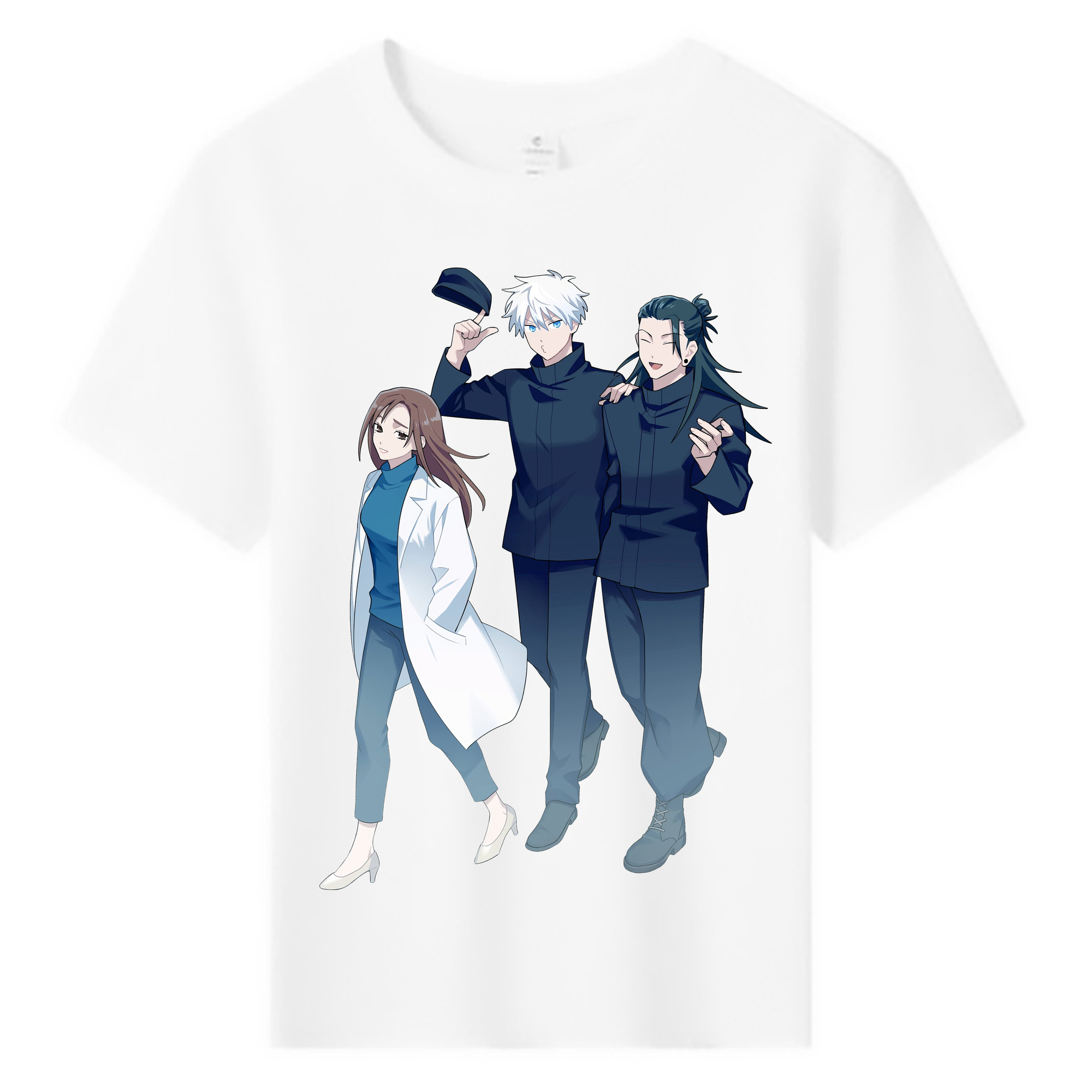 （画像用） 呪術廻戦 Jujutsu Kaisen 綿100％キッズTシャツ（フロントプリント）