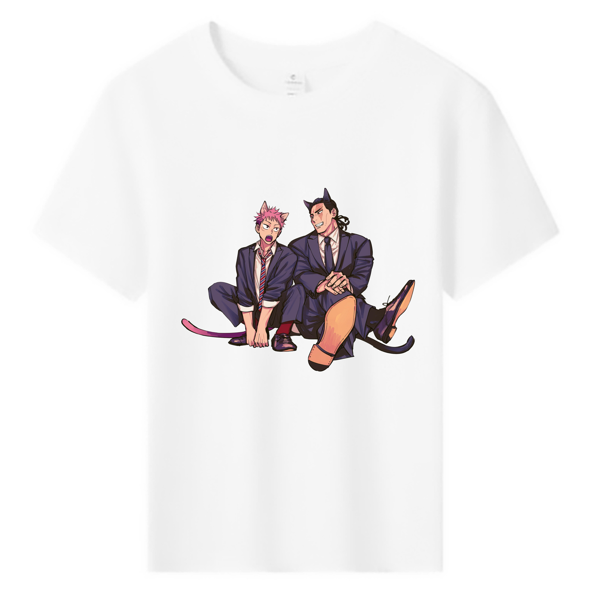 （画像用） 呪術廻戦 Jujutsu Kaisen 綿100％キッズTシャツ（フロントプリント）