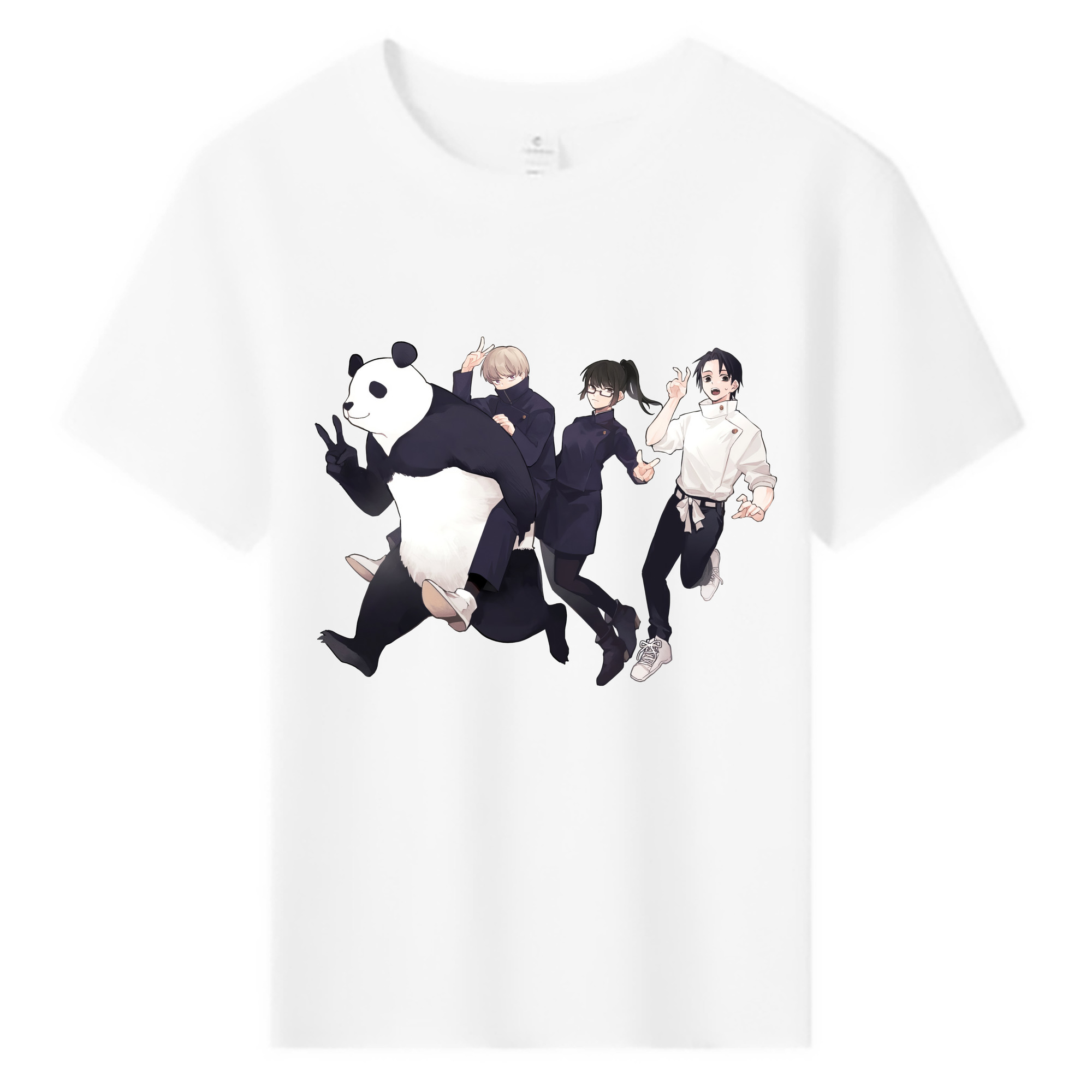（画像用） 呪術廻戦 Jujutsu Kaisen 綿100％キッズTシャツ（フロントプリント）