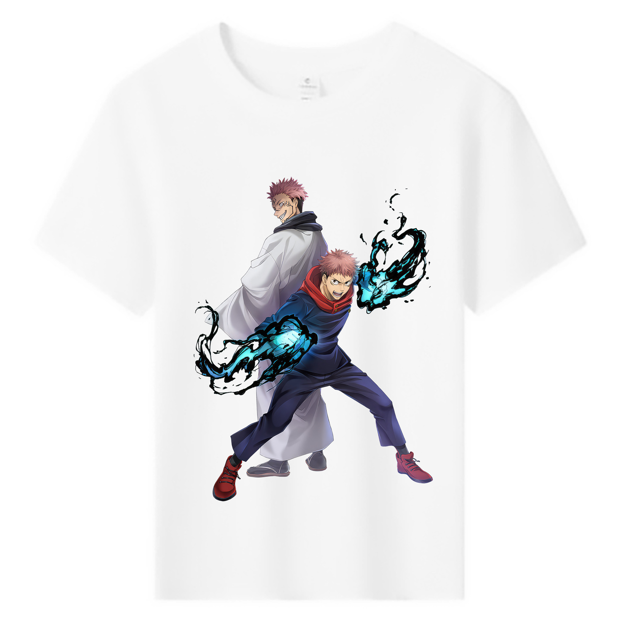 （画像用） 呪術廻戦 Jujutsu Kaisen 綿100％キッズTシャツ（フロントプリント）